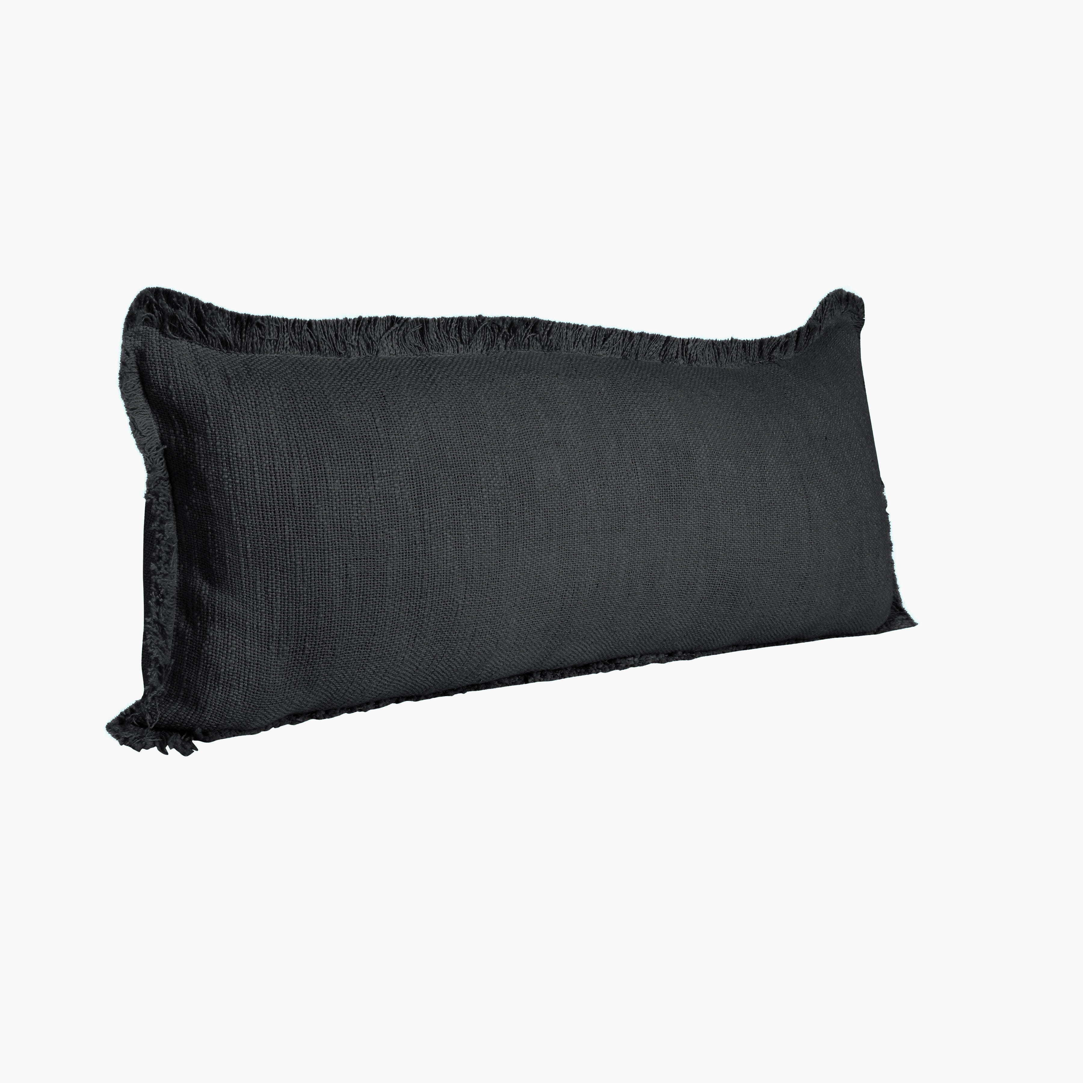 Suvii Home Athena Solid Lumbar Decorative Throw Pillow, , large