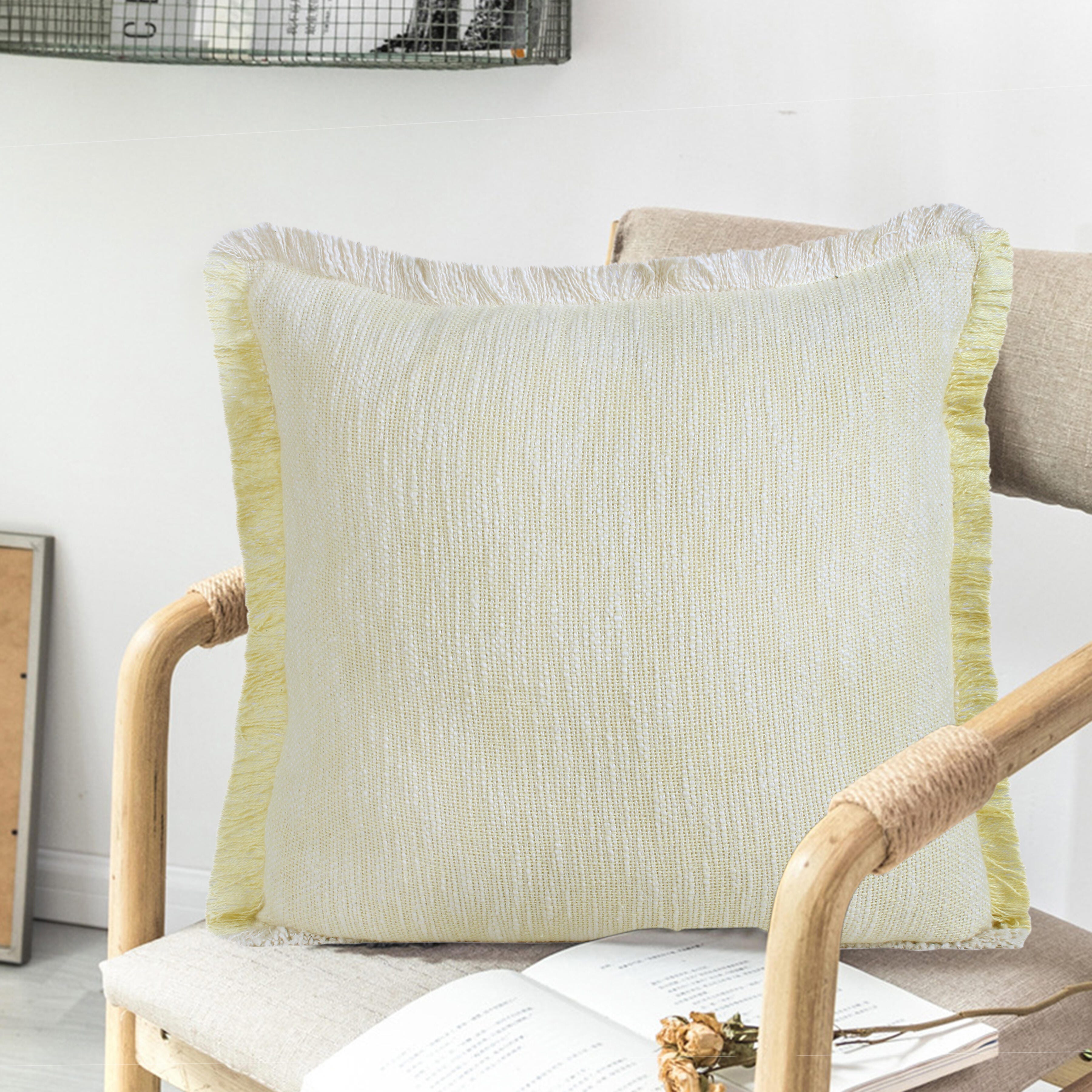 Suvii Home Athena Woven Decorative Throw Pillow, , large