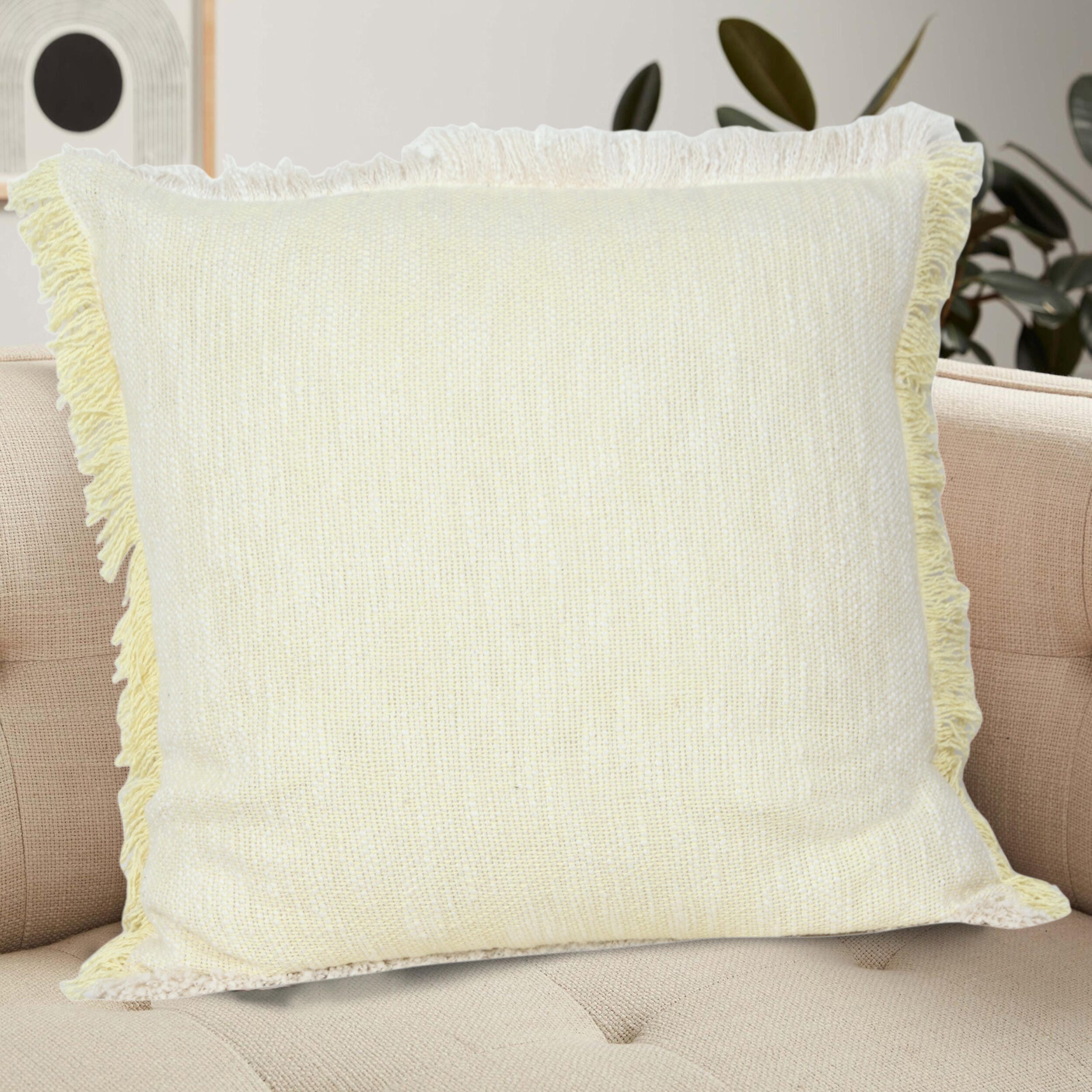 Suvii Home Athena Woven Decorative Throw Pillow, , large