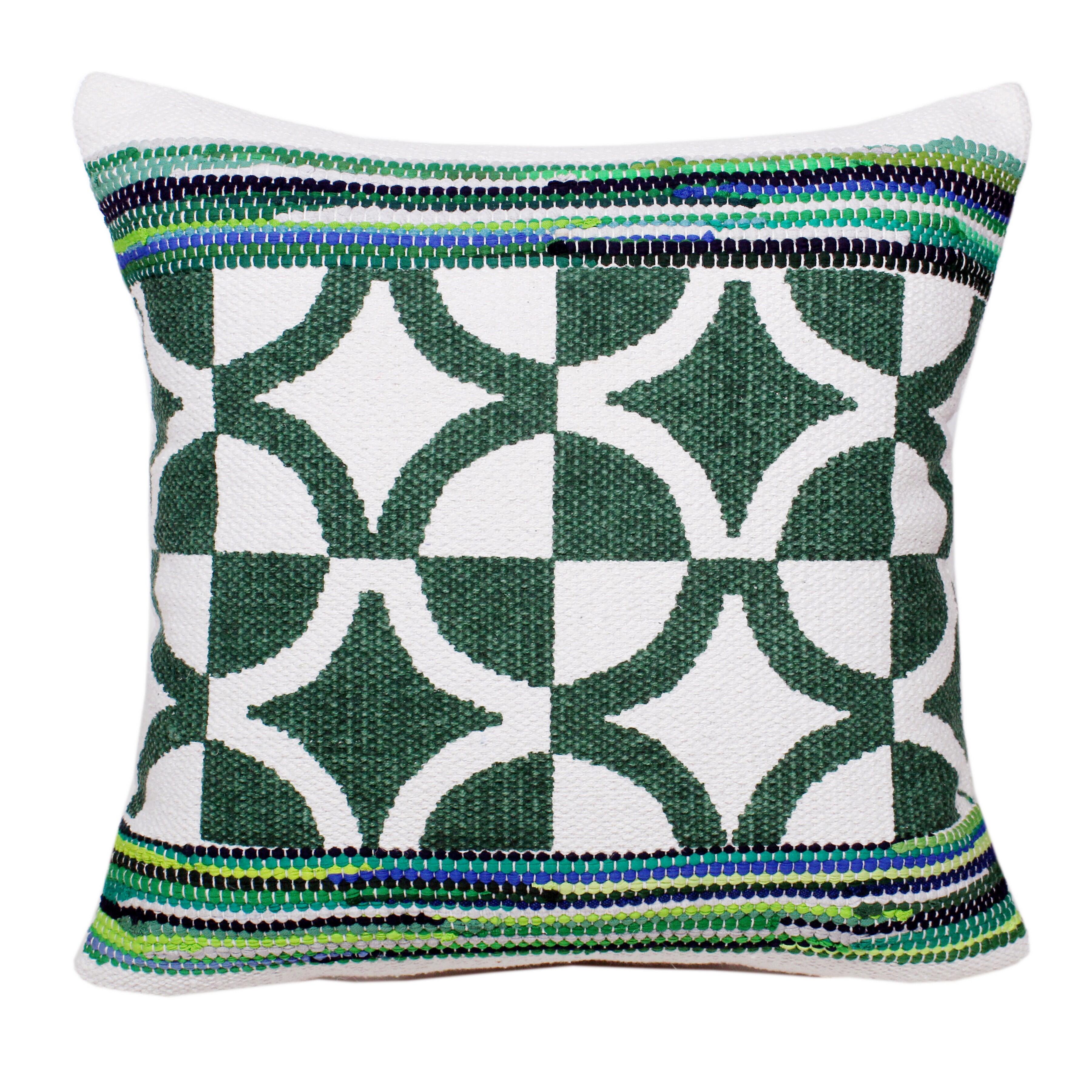 Suvii Home Madison Bordered Decorative Throw Pillow, , large