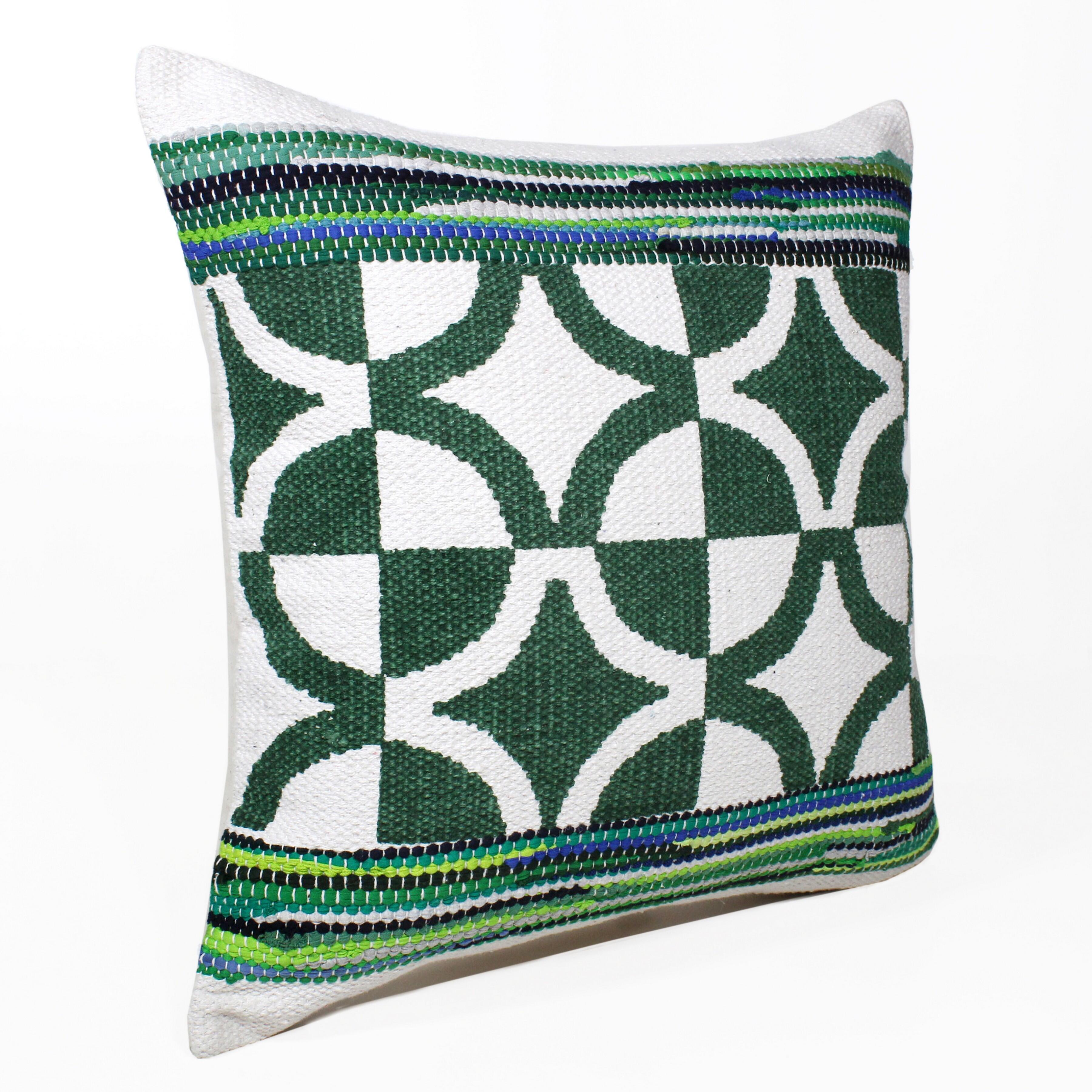 Suvii Home Madison Bordered Decorative Throw Pillow, , large