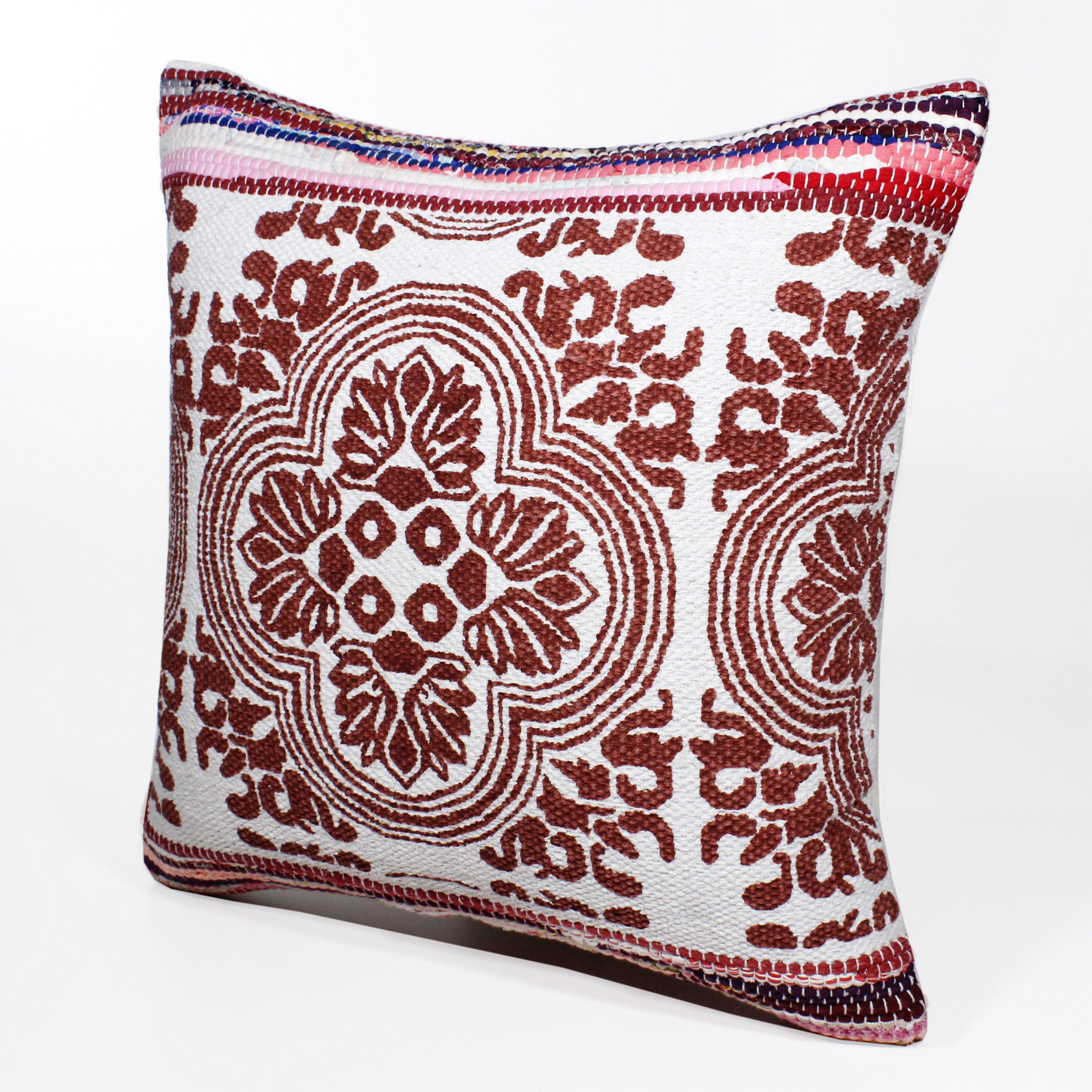Suvii Home Madison Mosaic Decorative Throw Pillow, , large