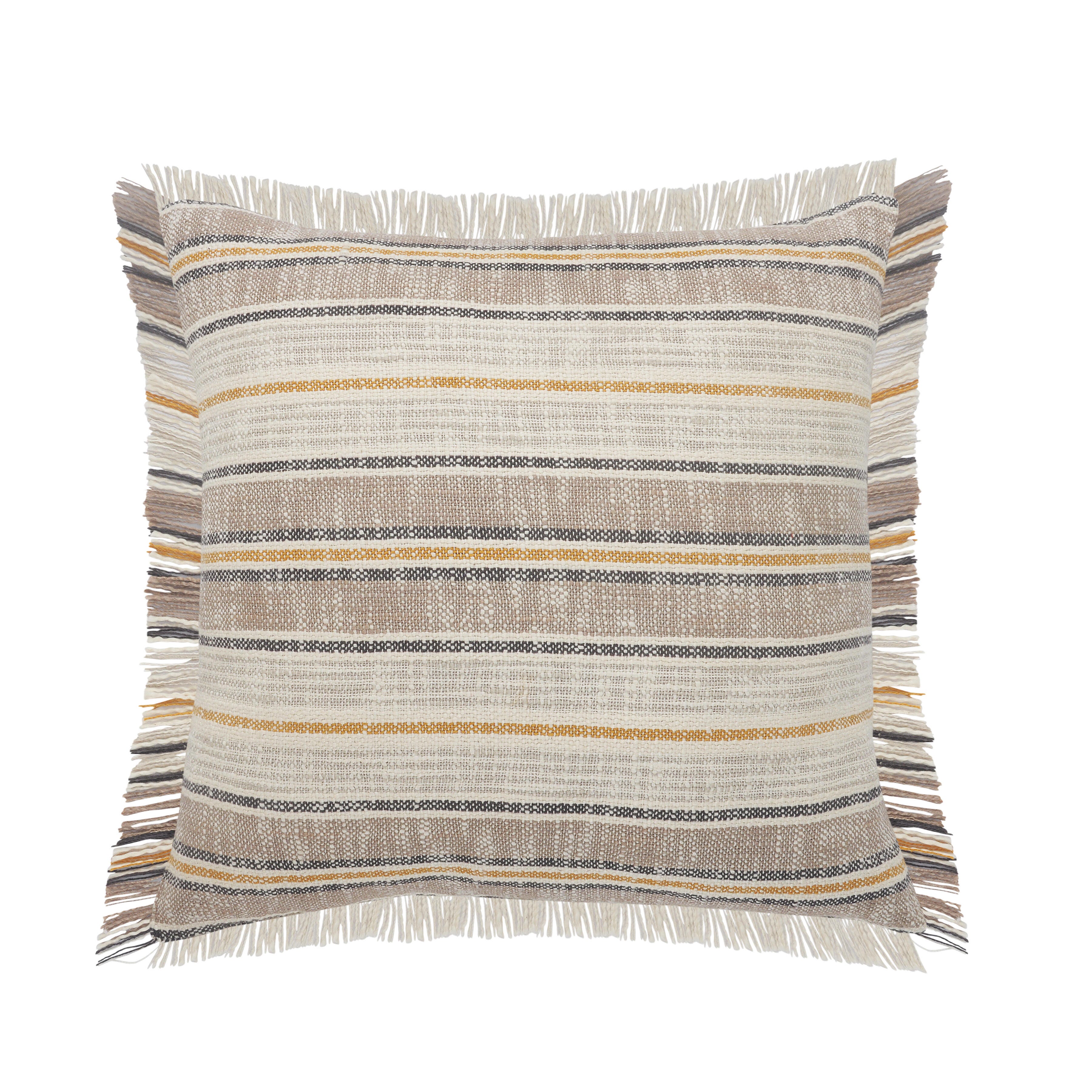 Suvii Home Ella Multi Striped Decorative Throw Pillow, , large