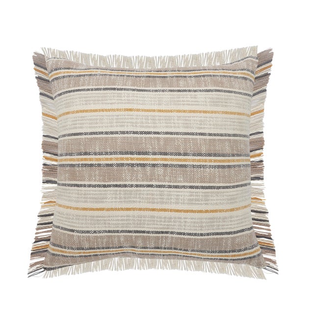 Suvii Home Ella Multi Striped Decorative Throw Pillow