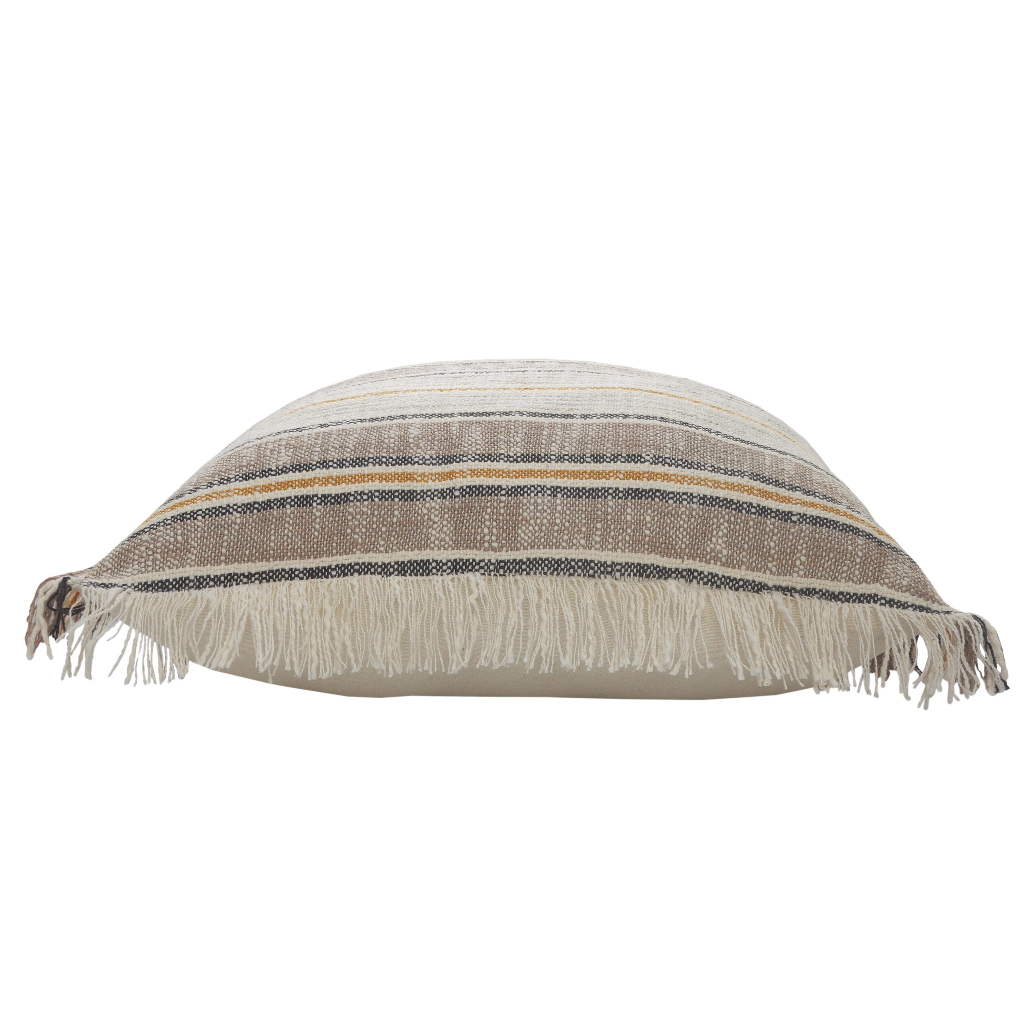 Suvii Home Ella Multi Striped Decorative Throw Pillow, , large