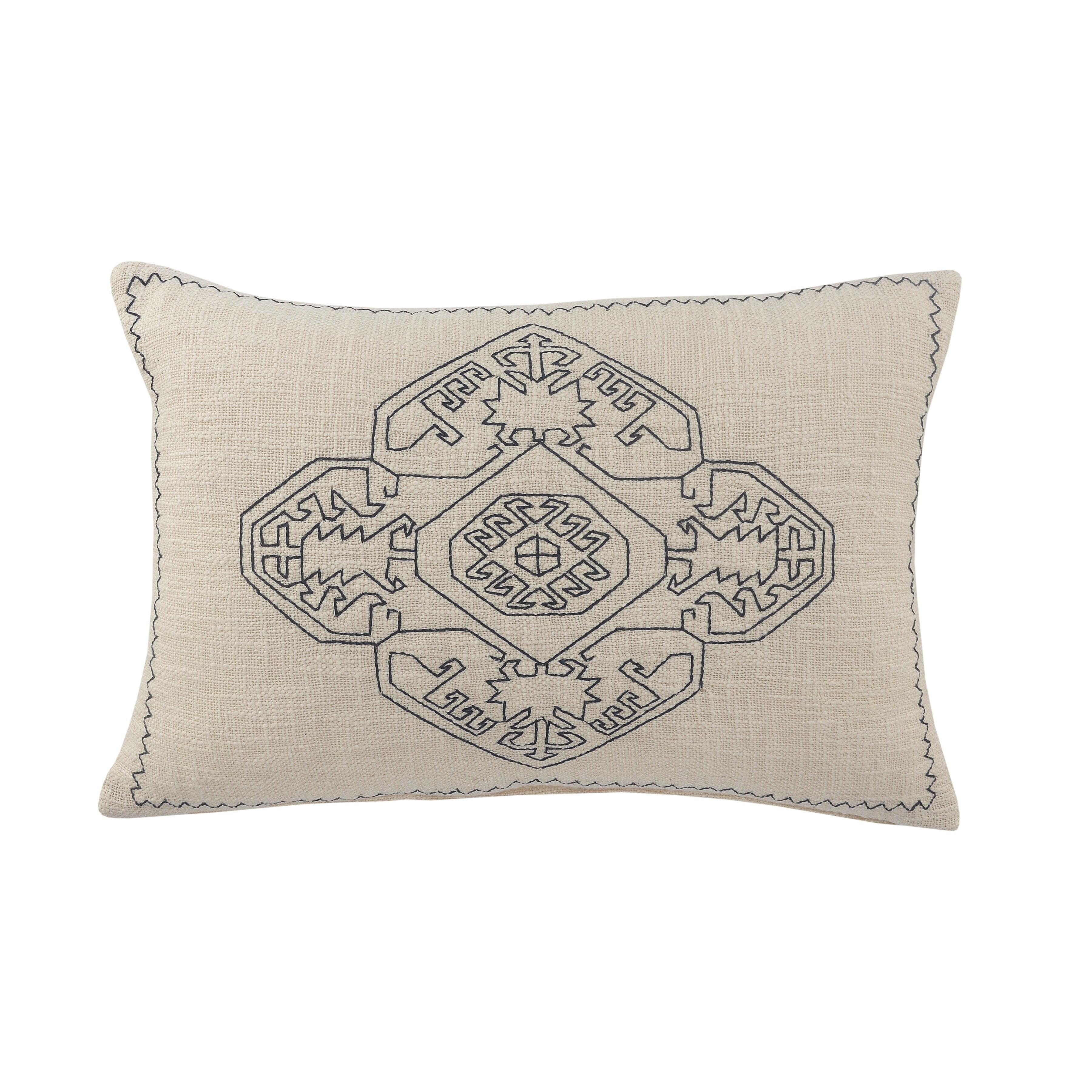 Suvii Home Delilah Lumbar Decorative Throw Pillow, , large