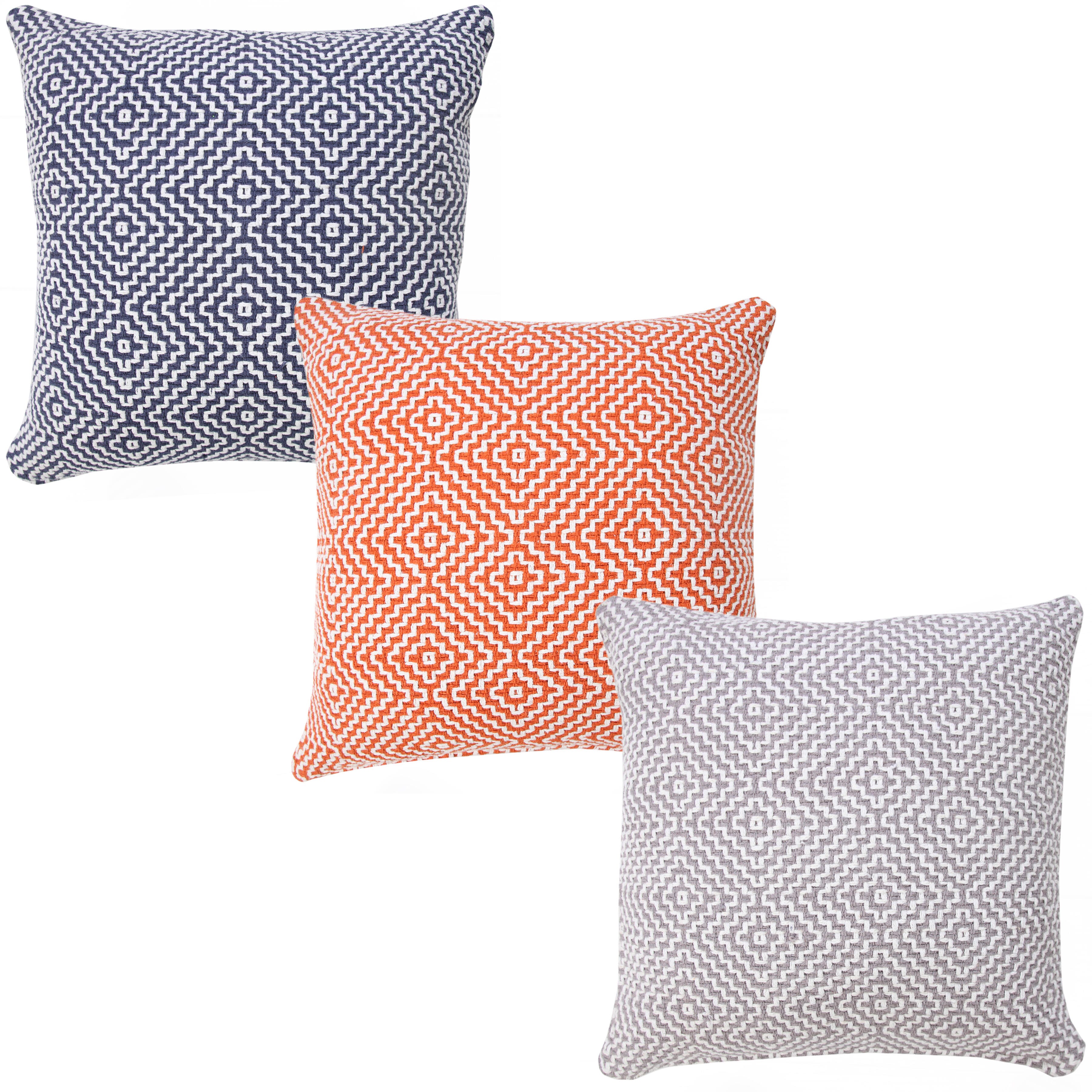 Suvii Home Gabriella Geometric Decorative Throw Pillow, , large