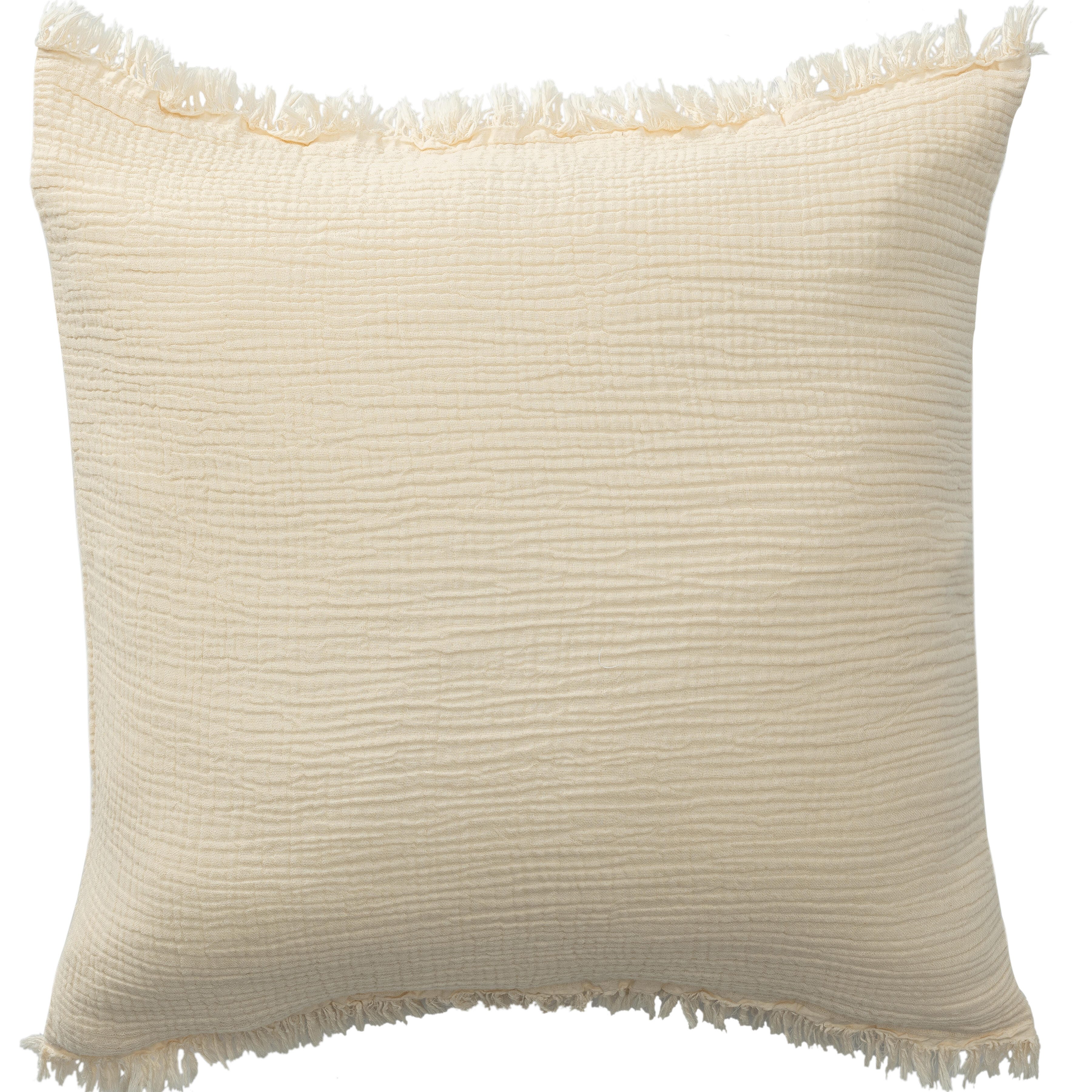 Suvii Home Luna Decorative Throw Pillow, Natural, large