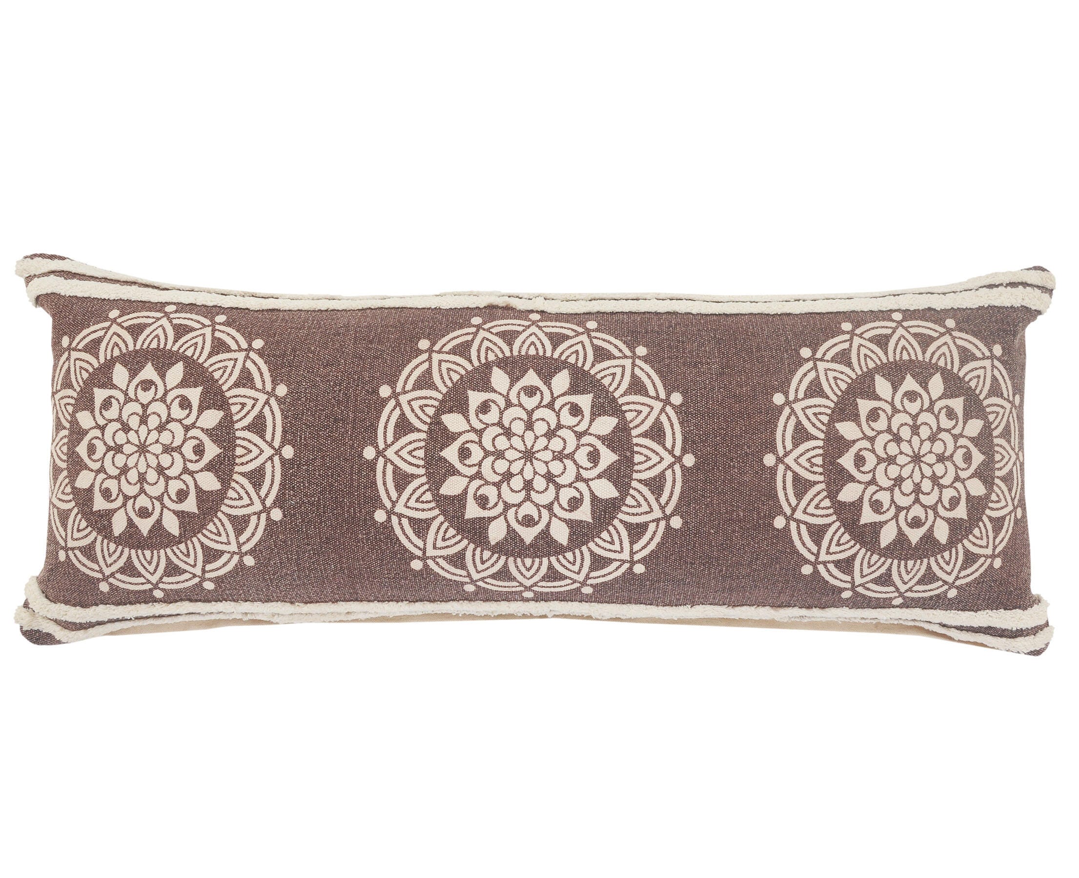 Suvii Home Madeline Medallion Lumbar Decorative Throw Pillow, , large