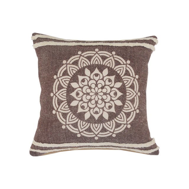 Suvii Home Madeline Medallion Decorative Euro Pillow