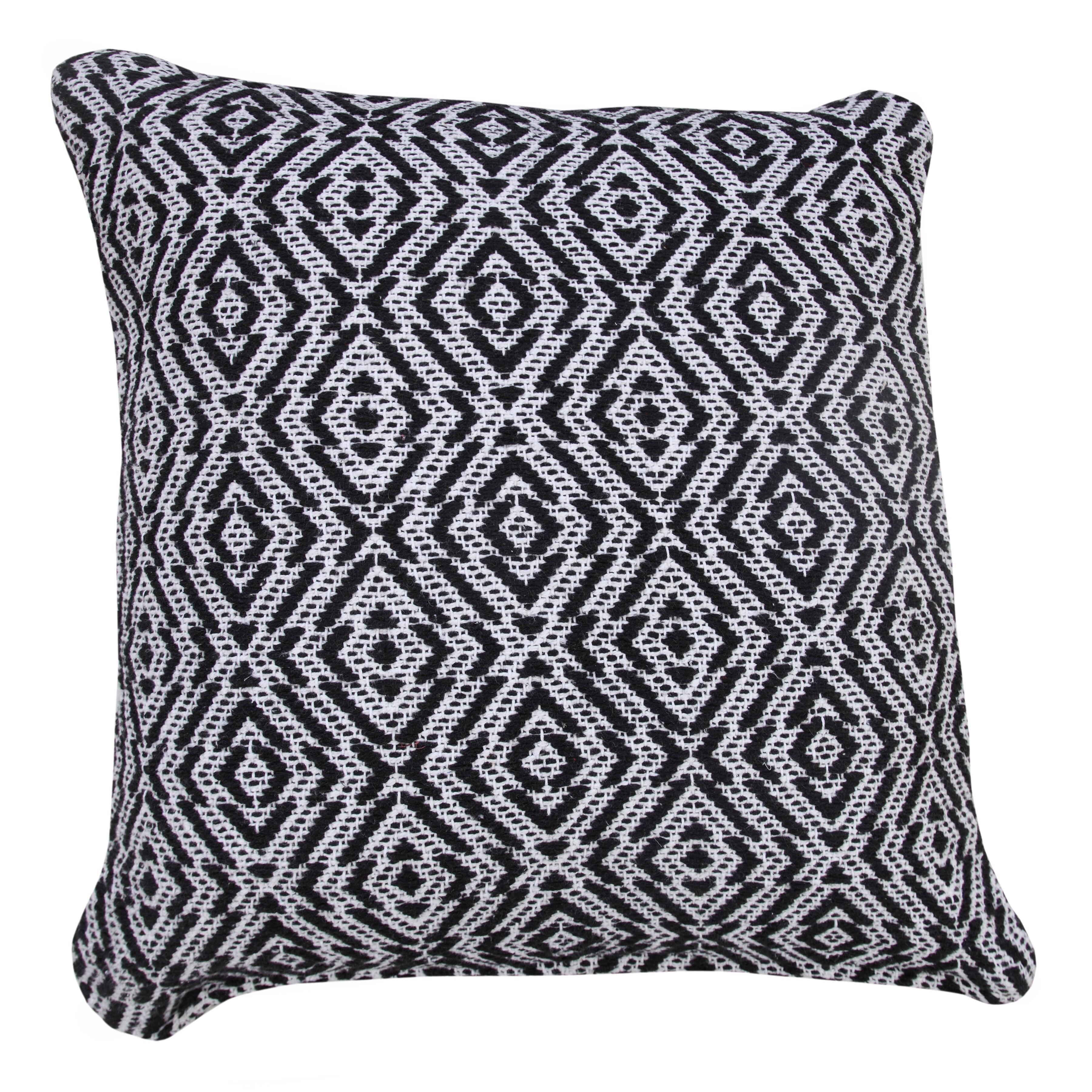 Suvii Home Gabriella Woven Decorative Throw Pillow, , large