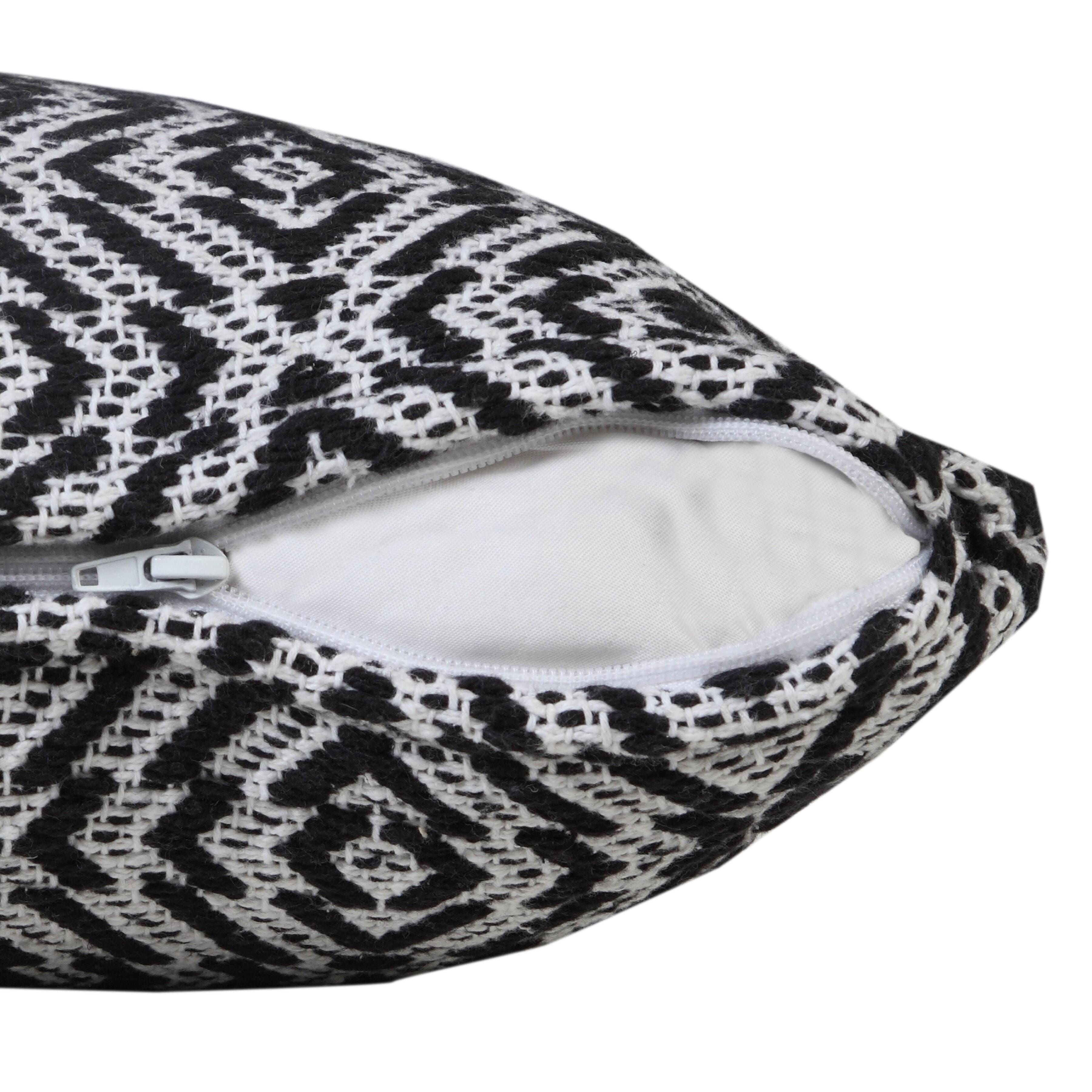 Suvii Home Gabriella Woven Decorative Throw Pillow, , large