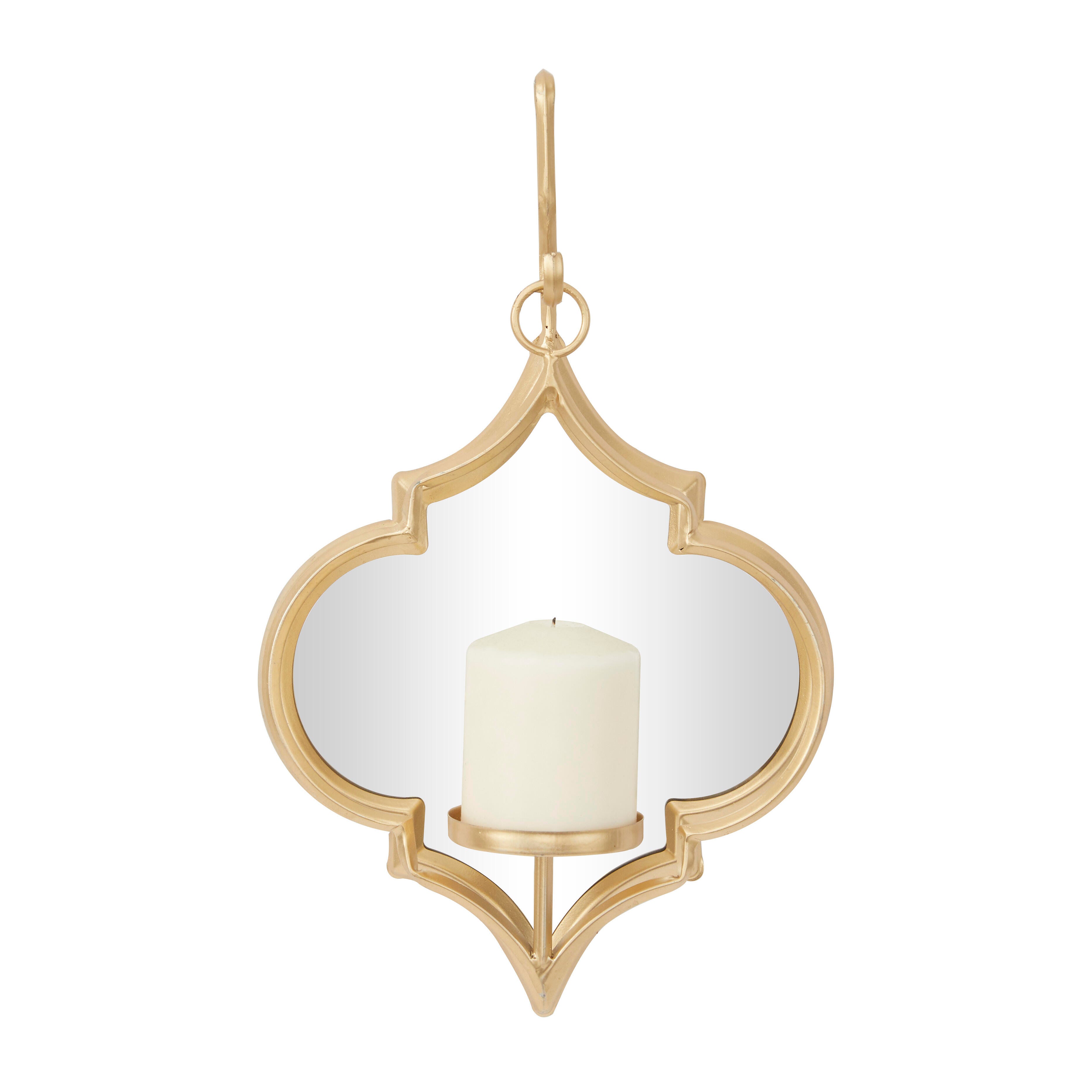 CosmoLiving by Cosmopolitan Geometric Wall Sconce, , large