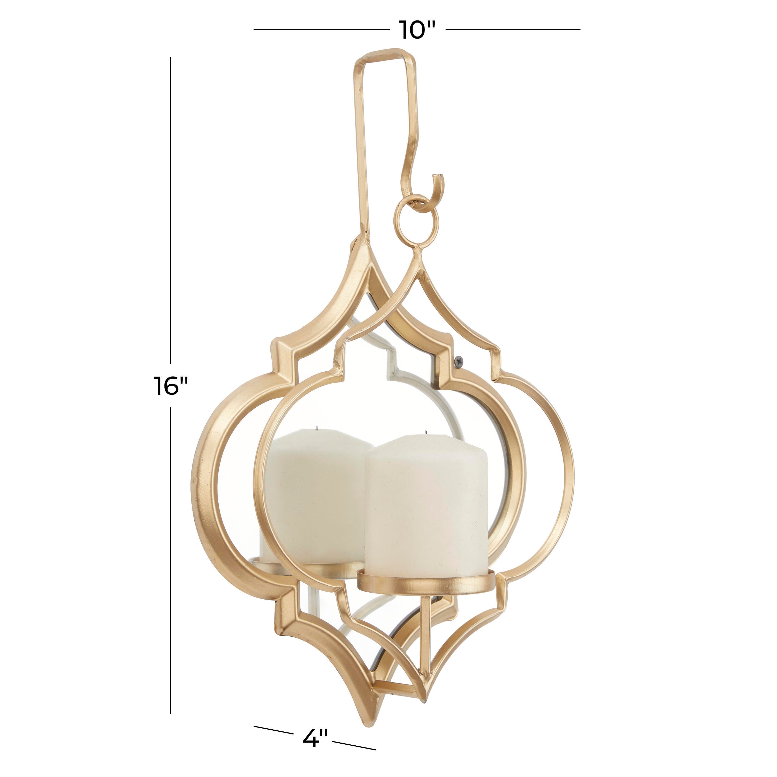 CosmoLiving by Cosmopolitan Geometric Wall Sconce, , large