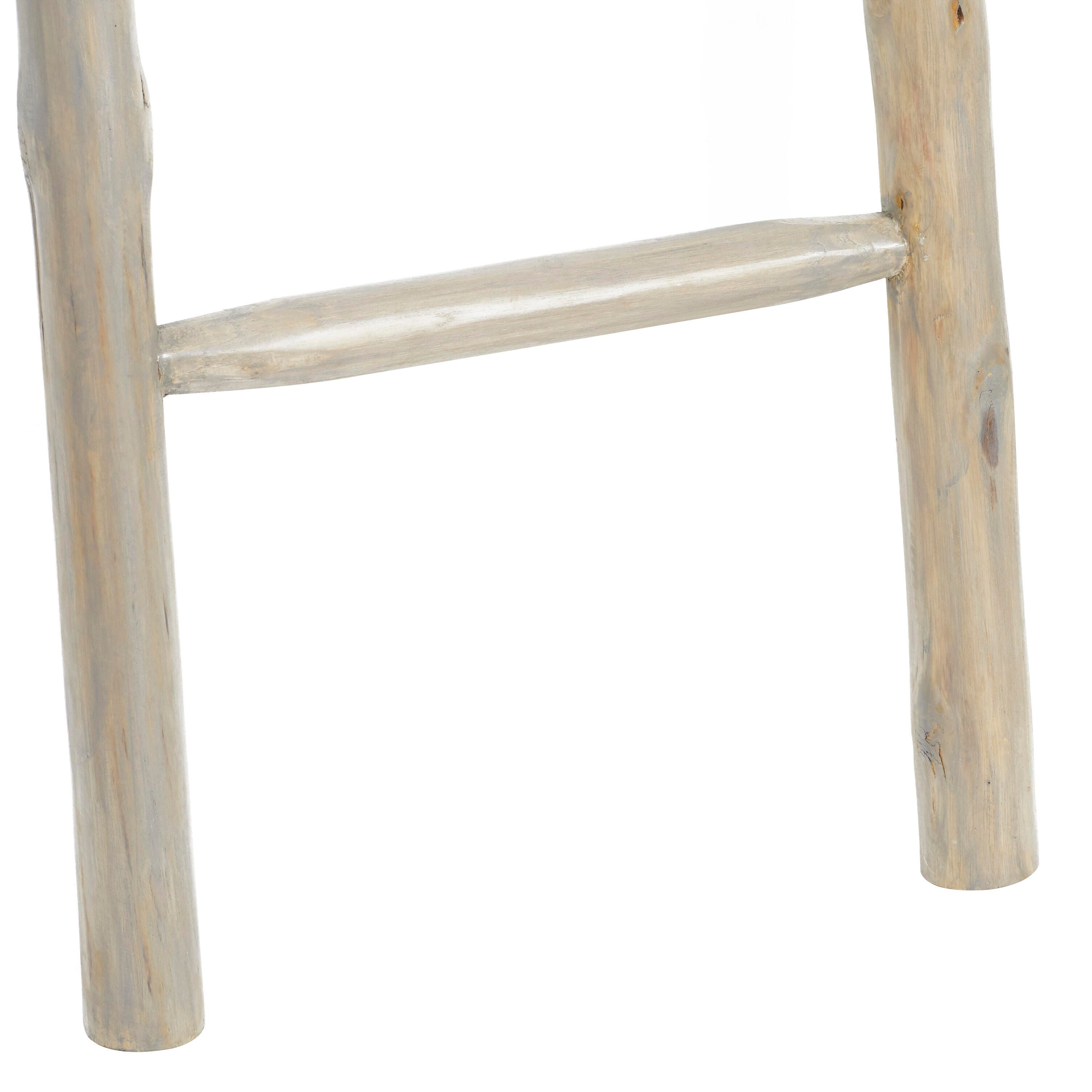 Bayberry Lane 4 Rack Ladder, White, large