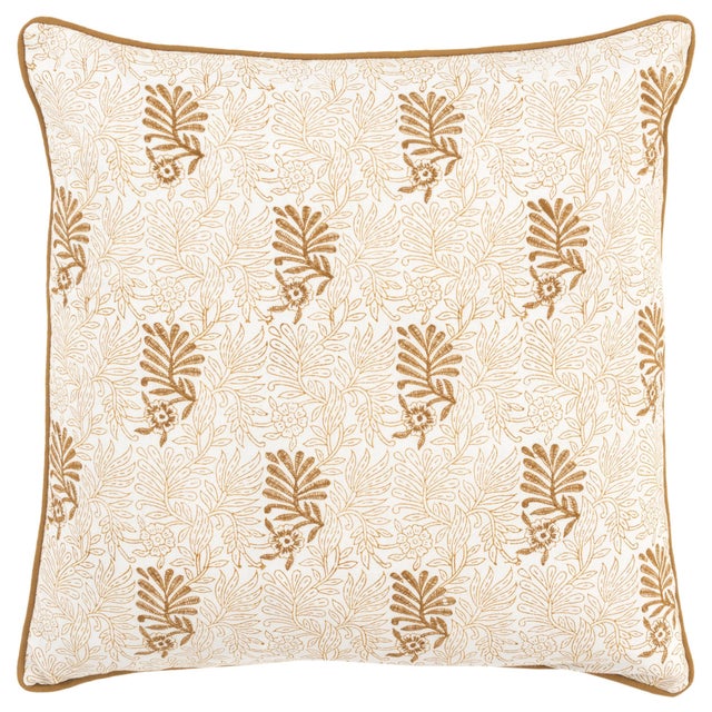 Rizzy Home Block Print Collection Decorative Throw Pillow