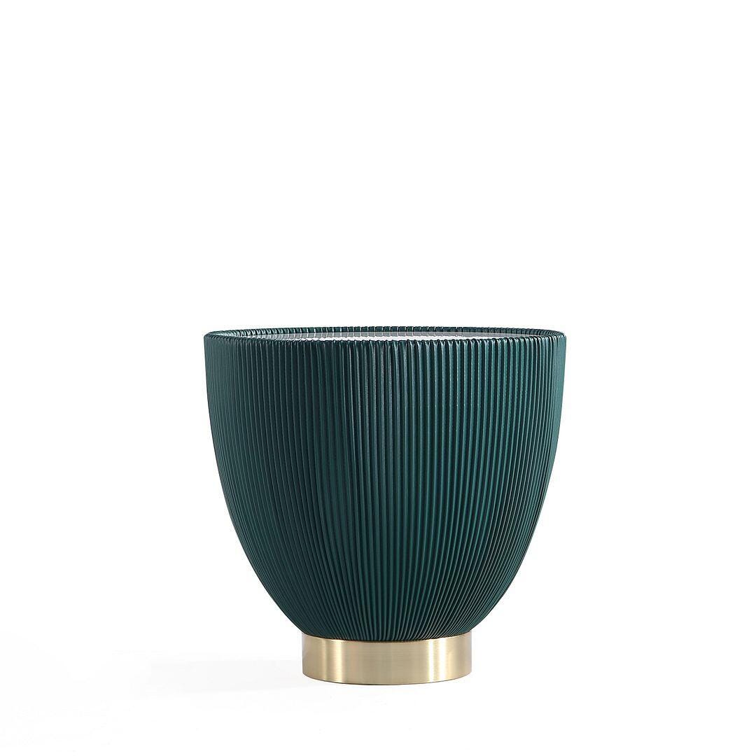 Manhattan Comfort Anderson Accent End Table, Green, large