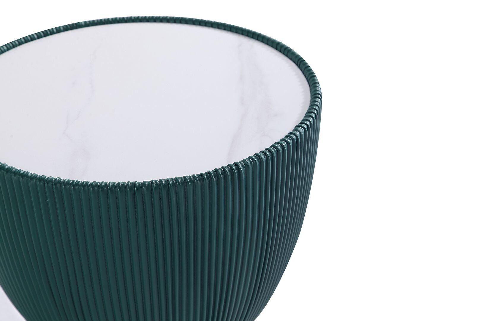 Manhattan Comfort Anderson Accent End Table, Green, large