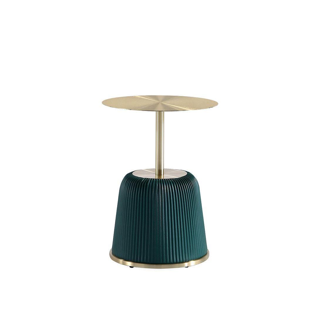 Manhattan Comfort Anderson Leatherette Accent End Table