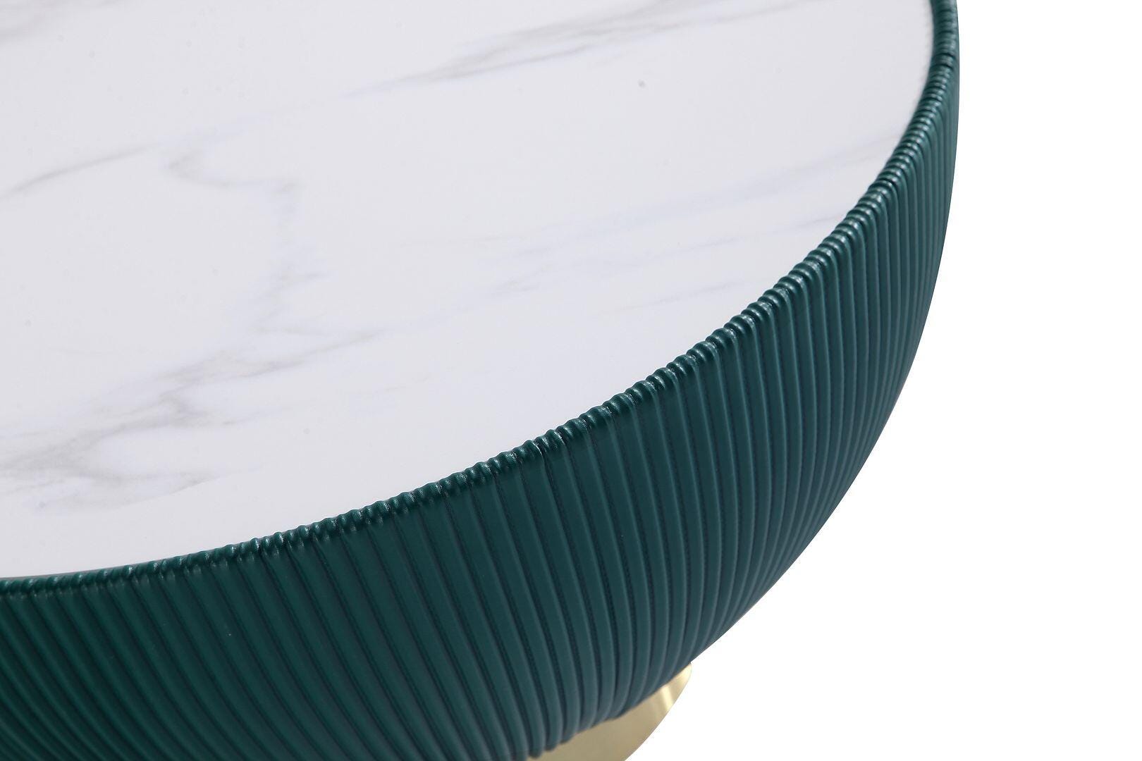 Manhattan Comfort Anderson Coffee Table, Green, large