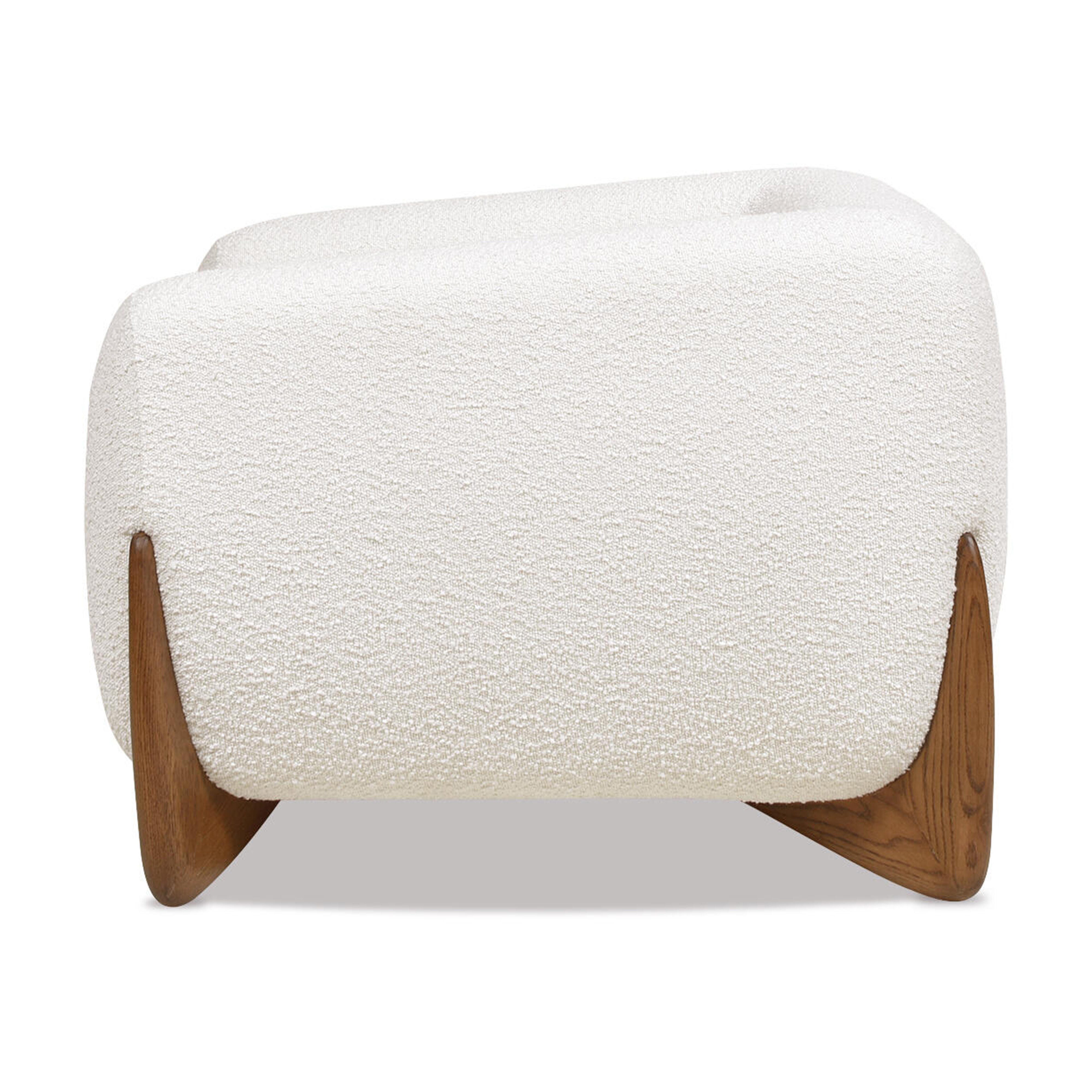 Jennifer Taylor Home Alpine Alpine Sherpa Arm Chair, Ivory White, large