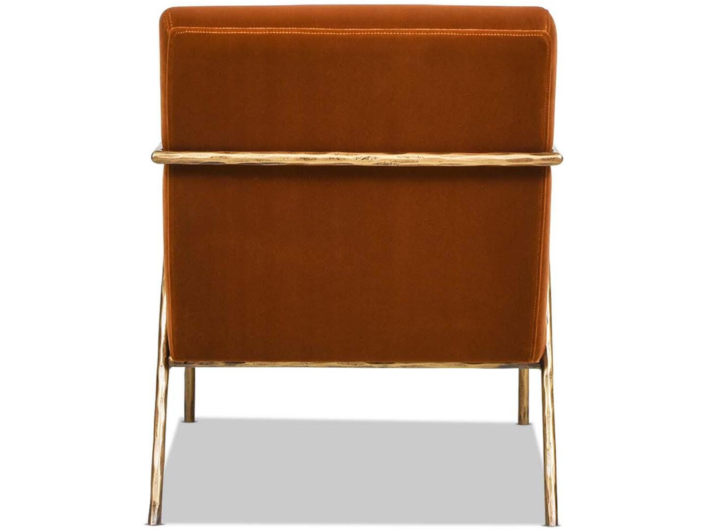 Jennifer Taylor Home Aerin Accent Arm Chair, Burnt Orange, large
