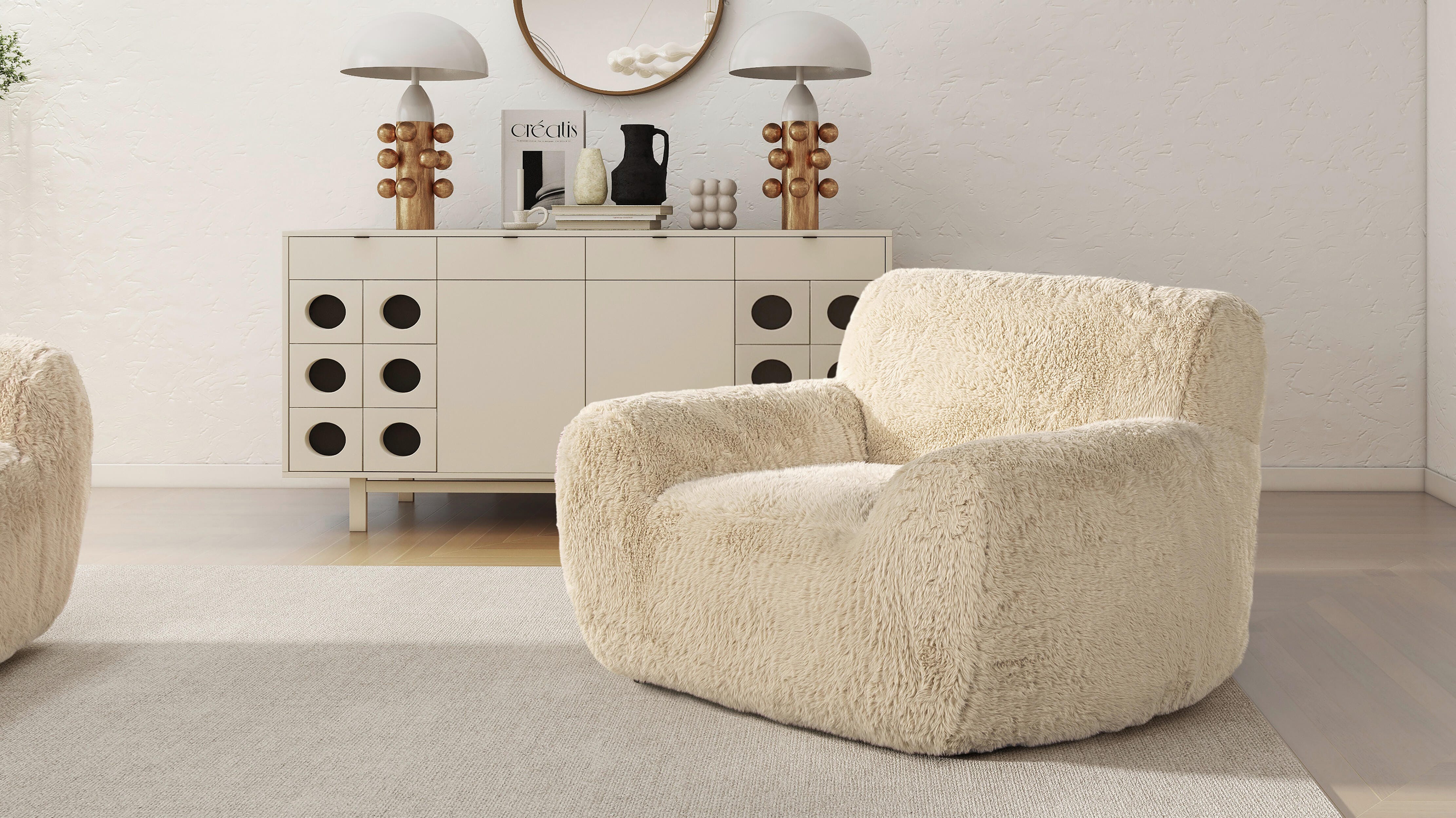 Jennifer Taylor home Summit Overstuffed Arm Chair, , rollover
