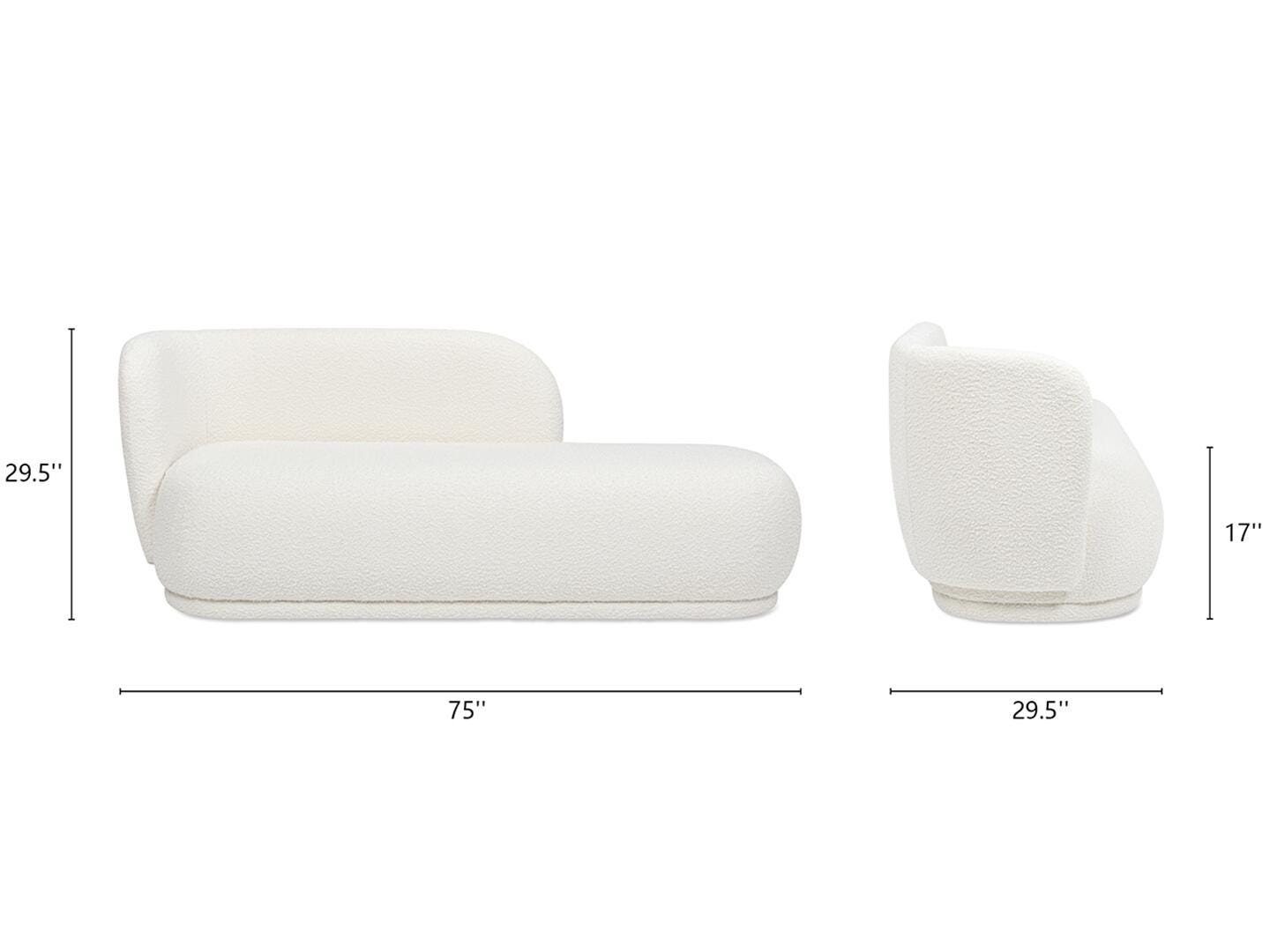 Jennifer Taylor Home Aire Chaise Lounge, , large