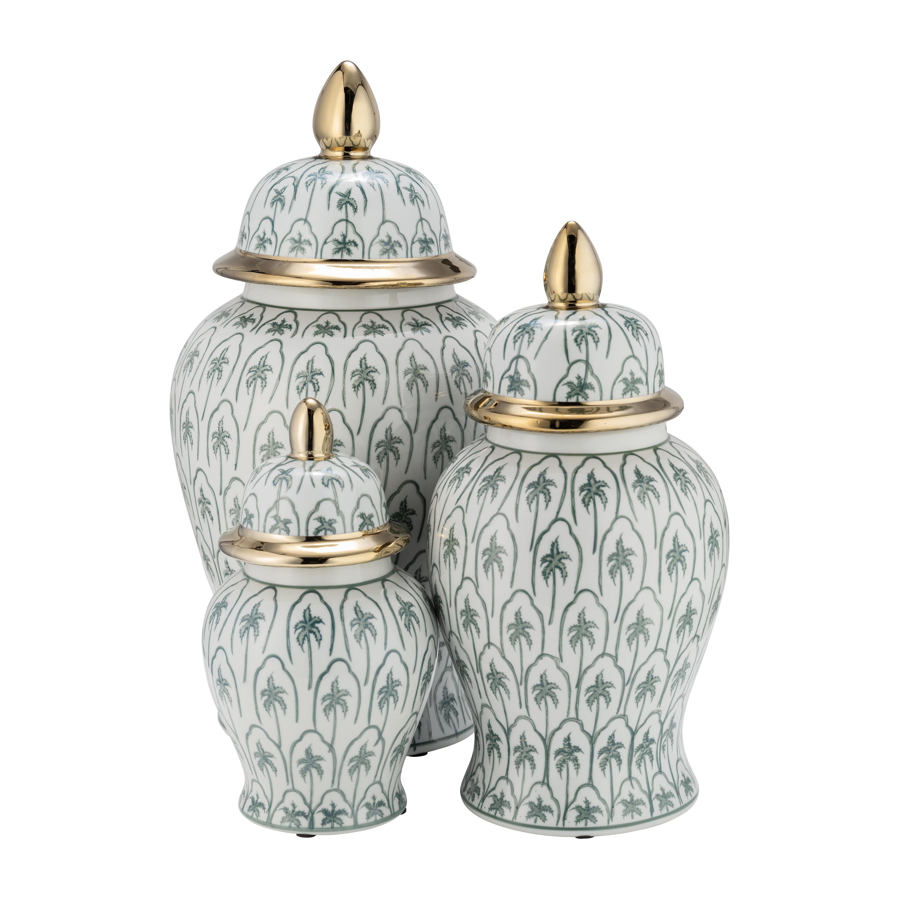 Sagebrook Home Temple Small Jar, , large