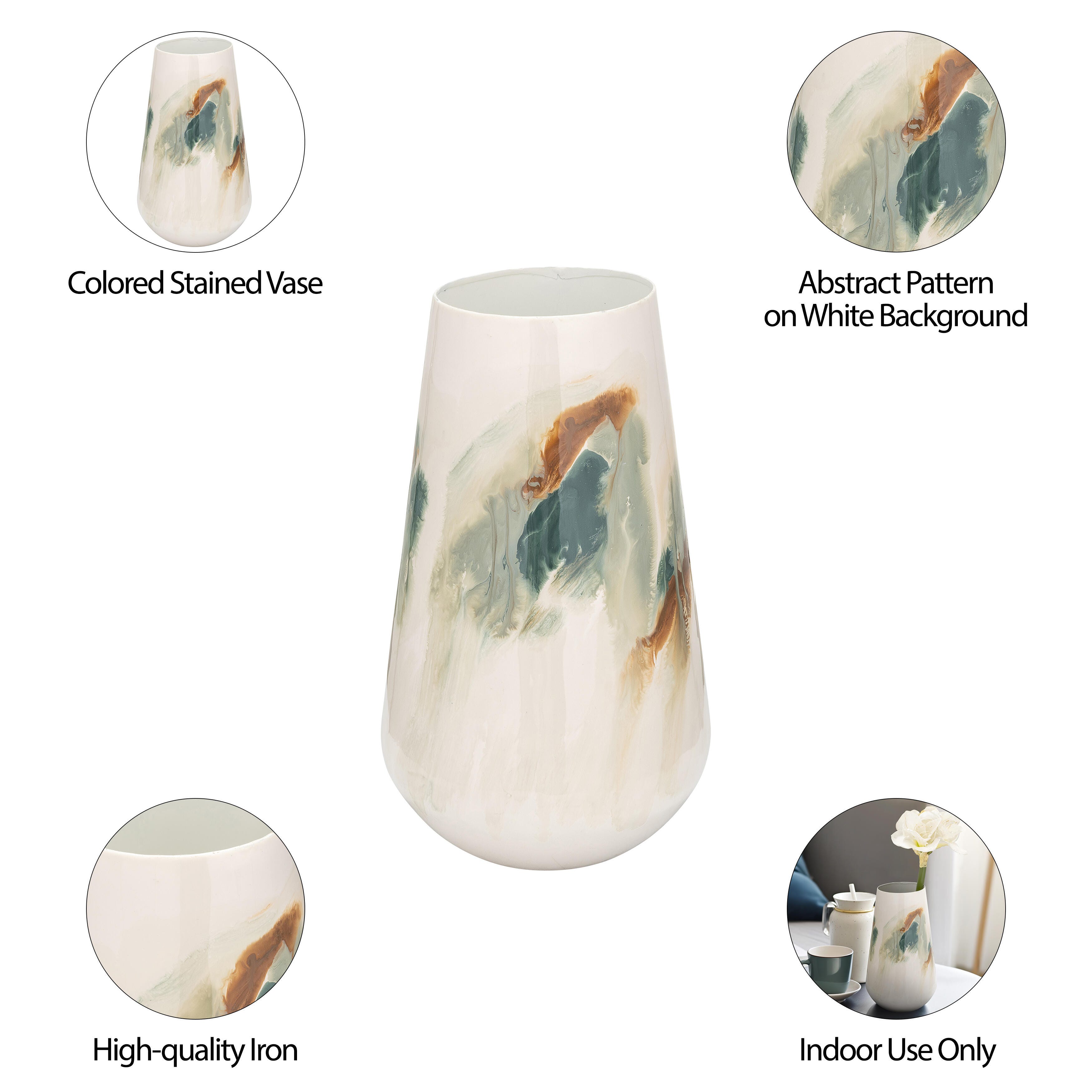 Sagebrook Home Staining Small Vase, , large