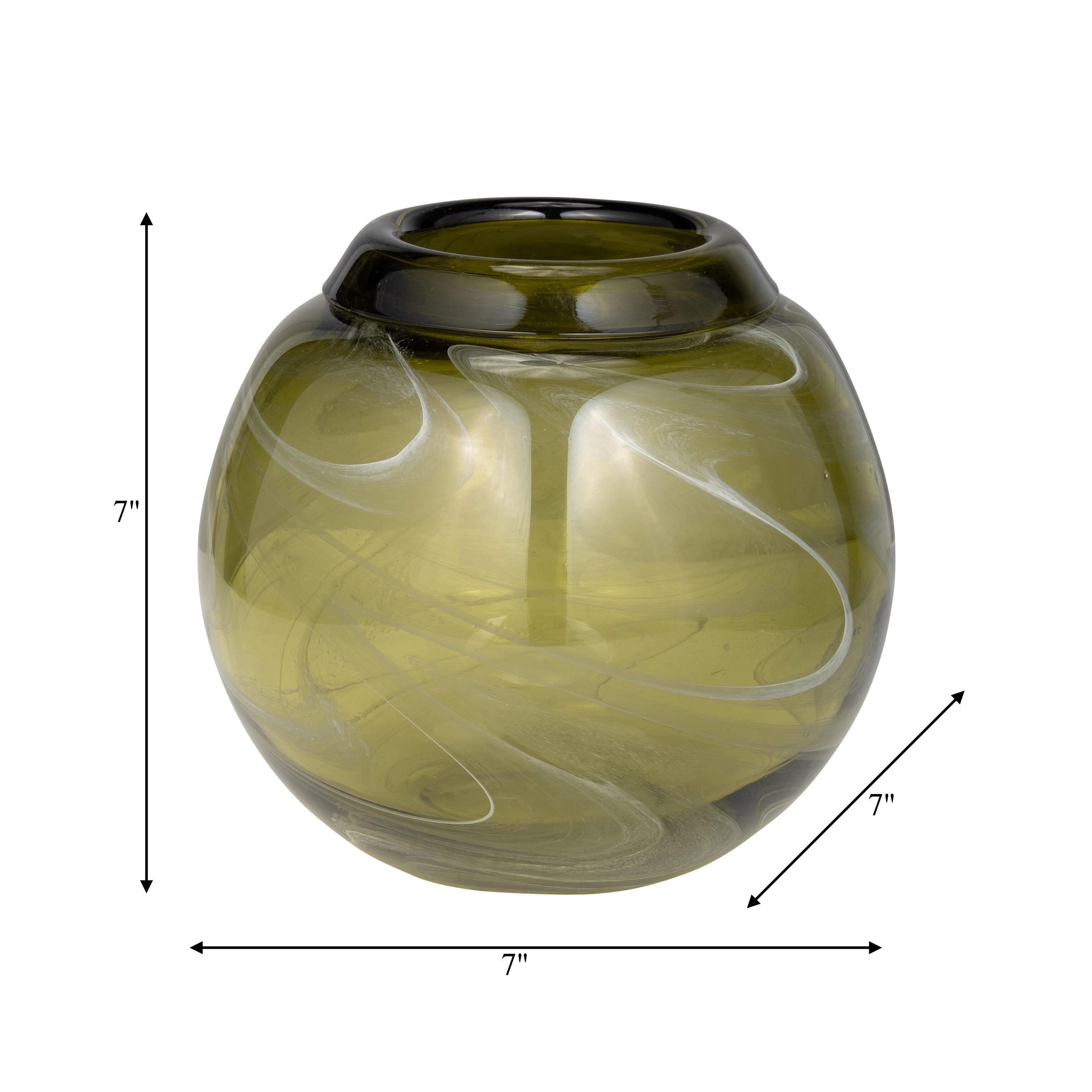 Sagebrook Home Swirl Medium Decorative Dowl, , large