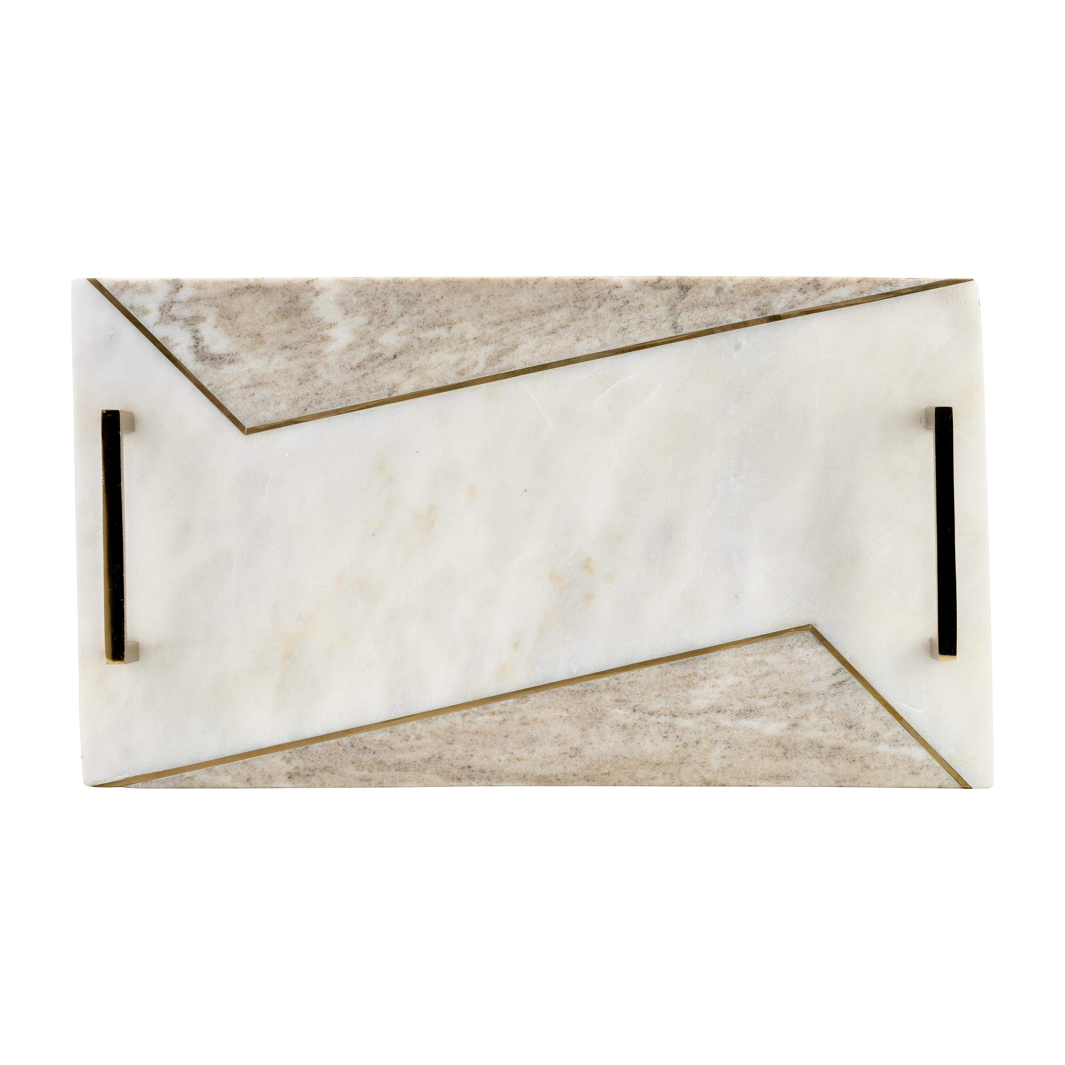 Sagebrook Home Hostess Trays with Handles (Set of 2), , large