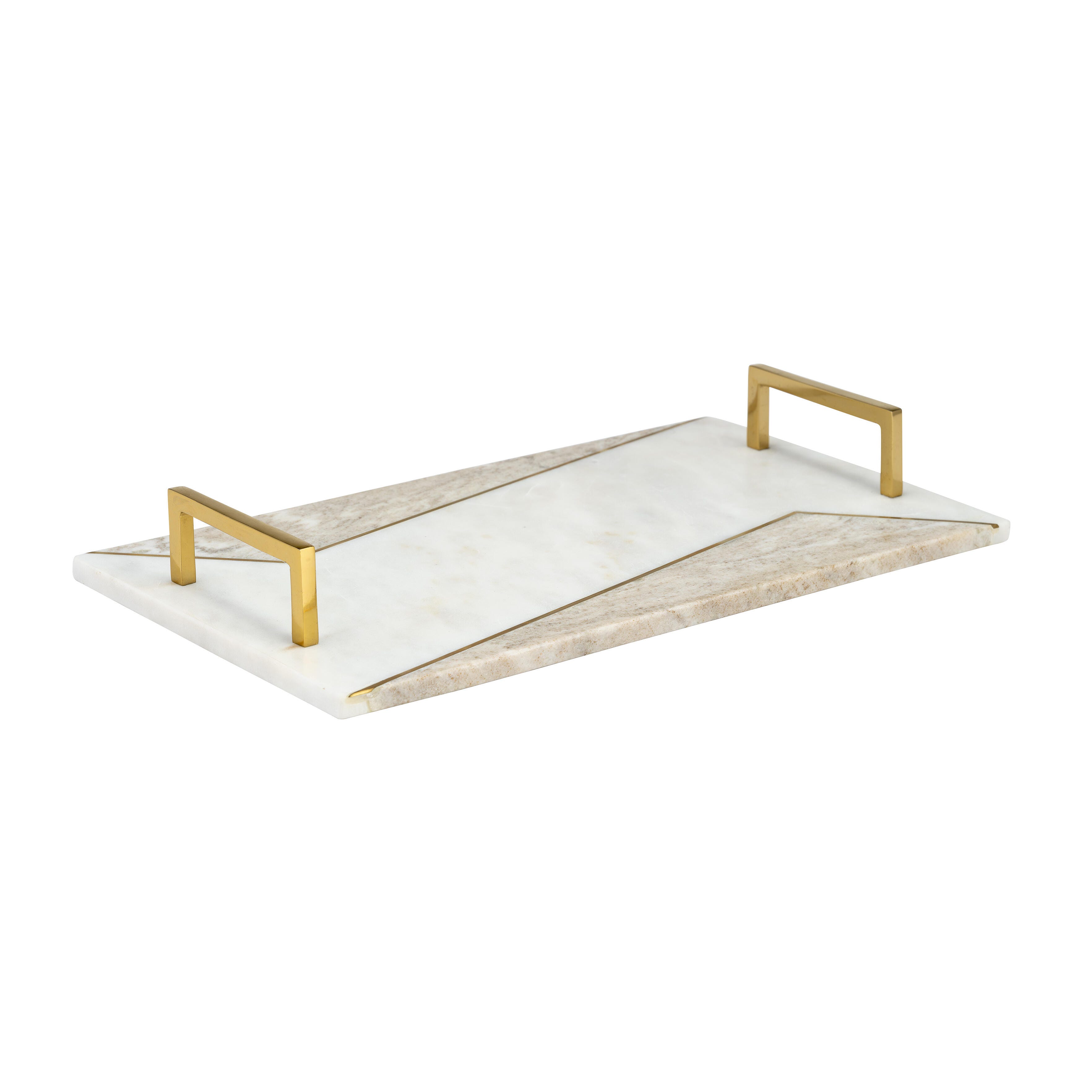 Sagebrook Home Hostess Trays with Handles (Set of 2), , large