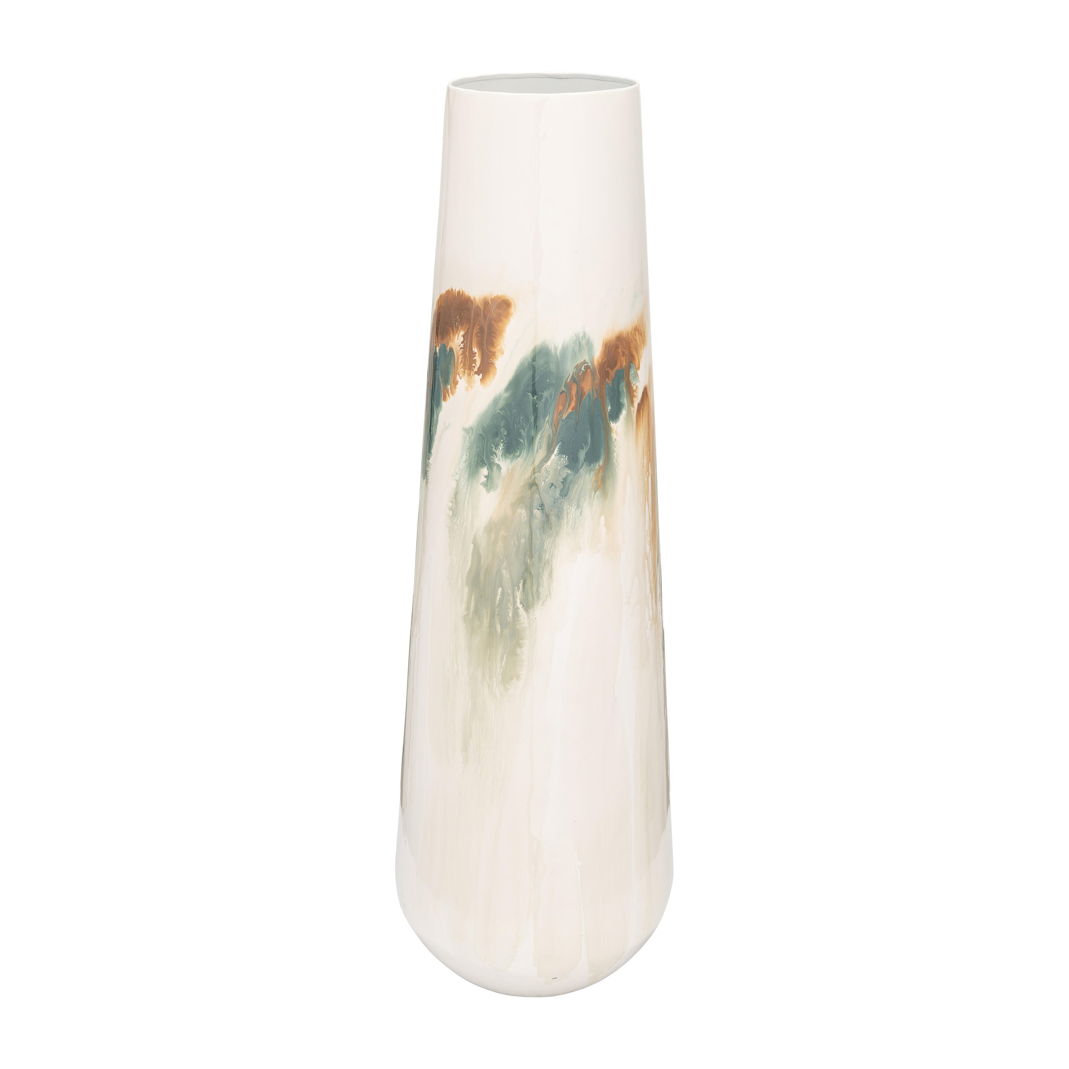Sagebrook Home Uniquely Large Stained Vase, , large