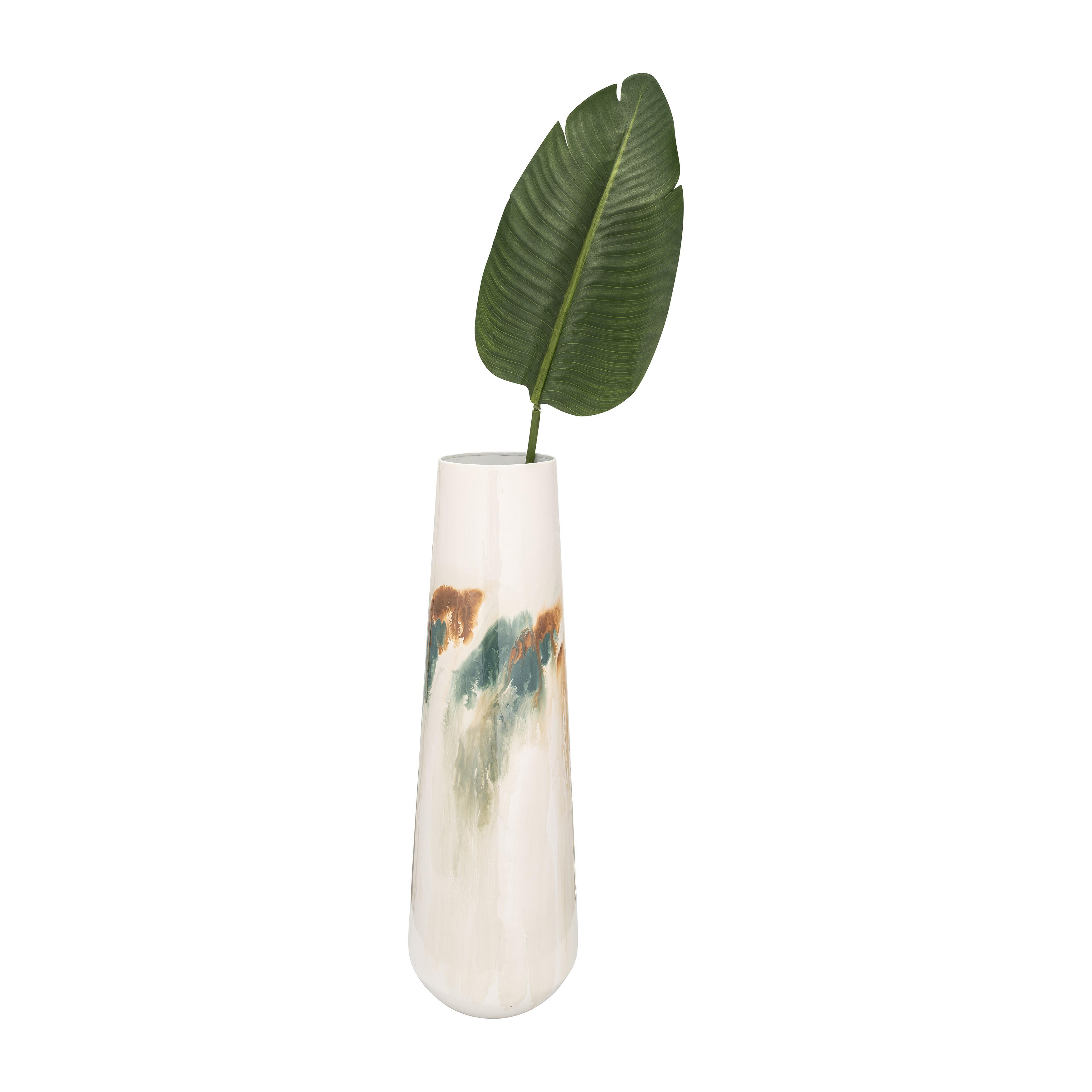 Sagebrook Home Uniquely Large Stained Vase, , large