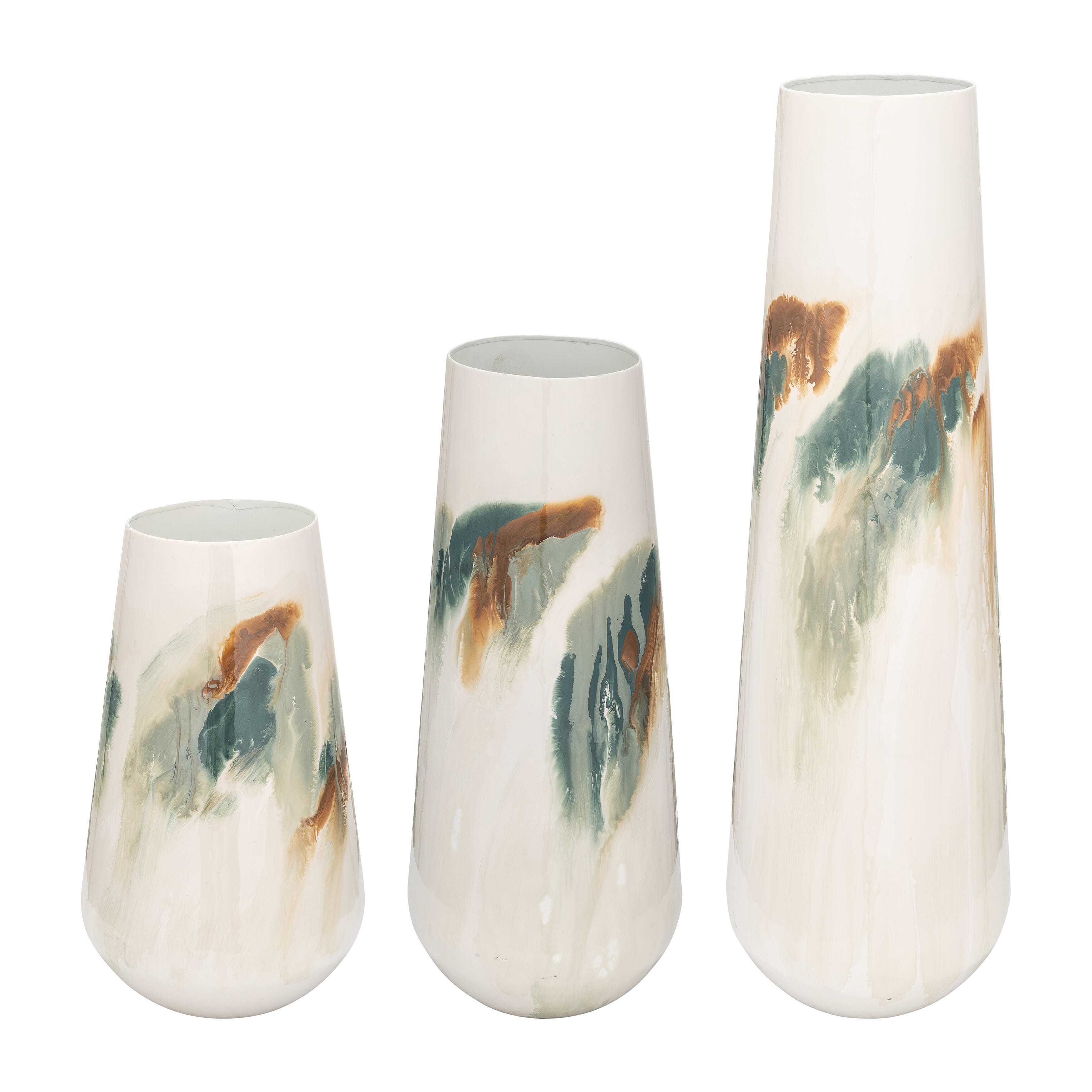 Sagebrook Home Uniquely Large Stained Vase, , large