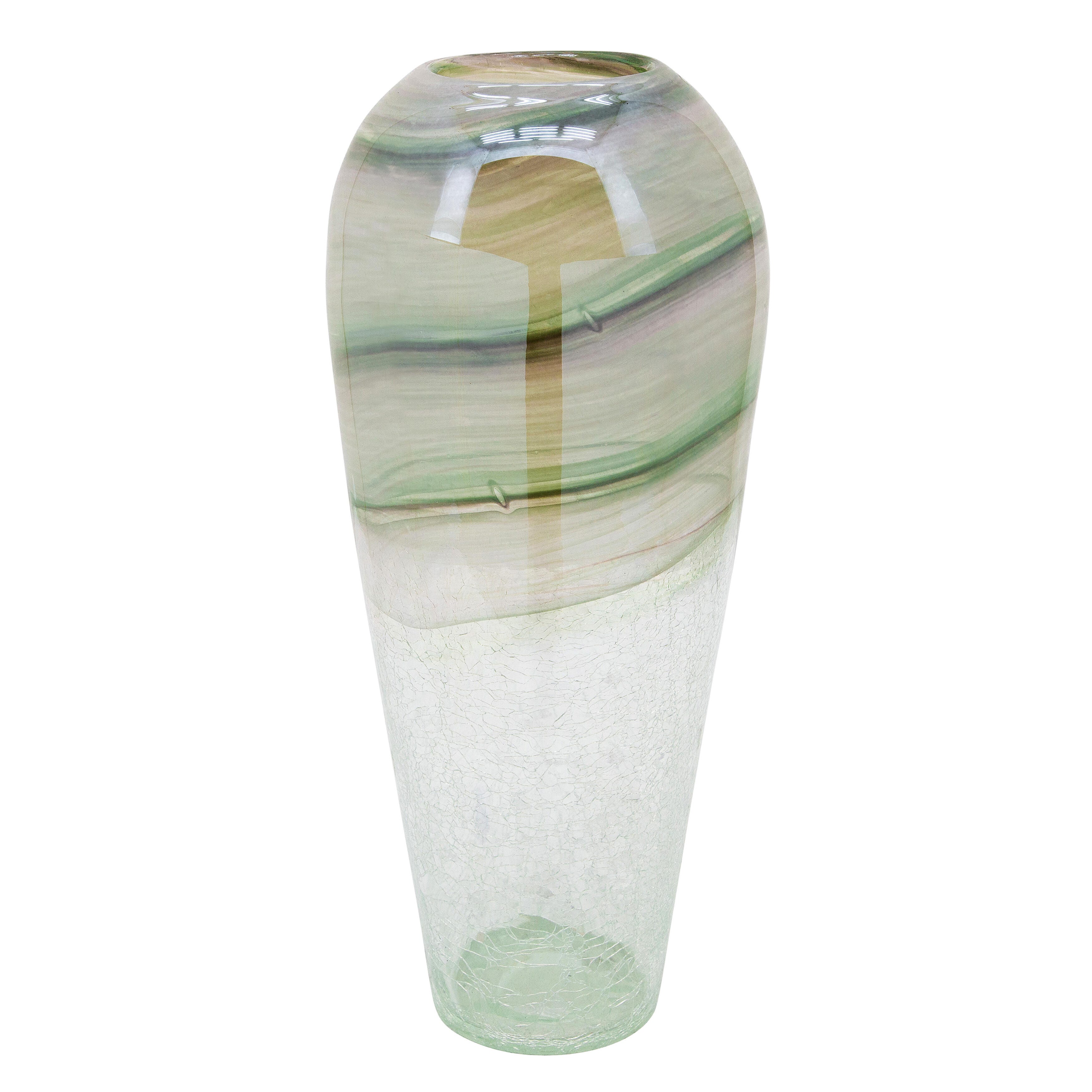 Sagebrook Home Crackled Large Vase, , large