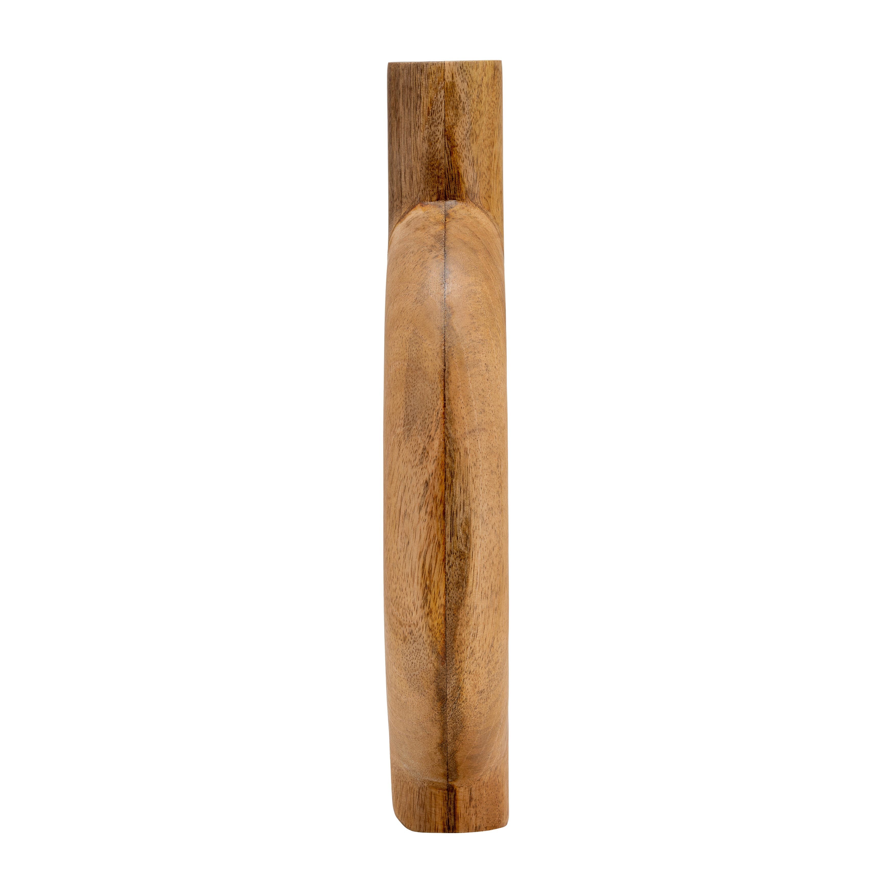 Sagebrook Home Donut Large Vase, Brown, large
