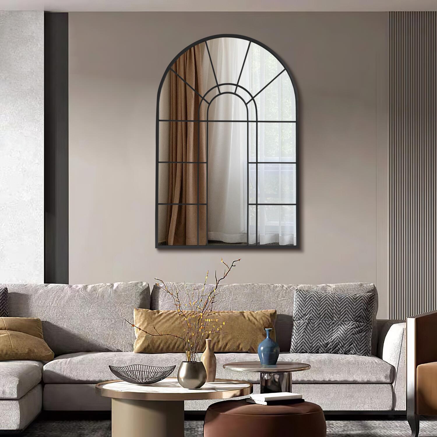Dulcea Large Arched Wall Mirror | Ashley