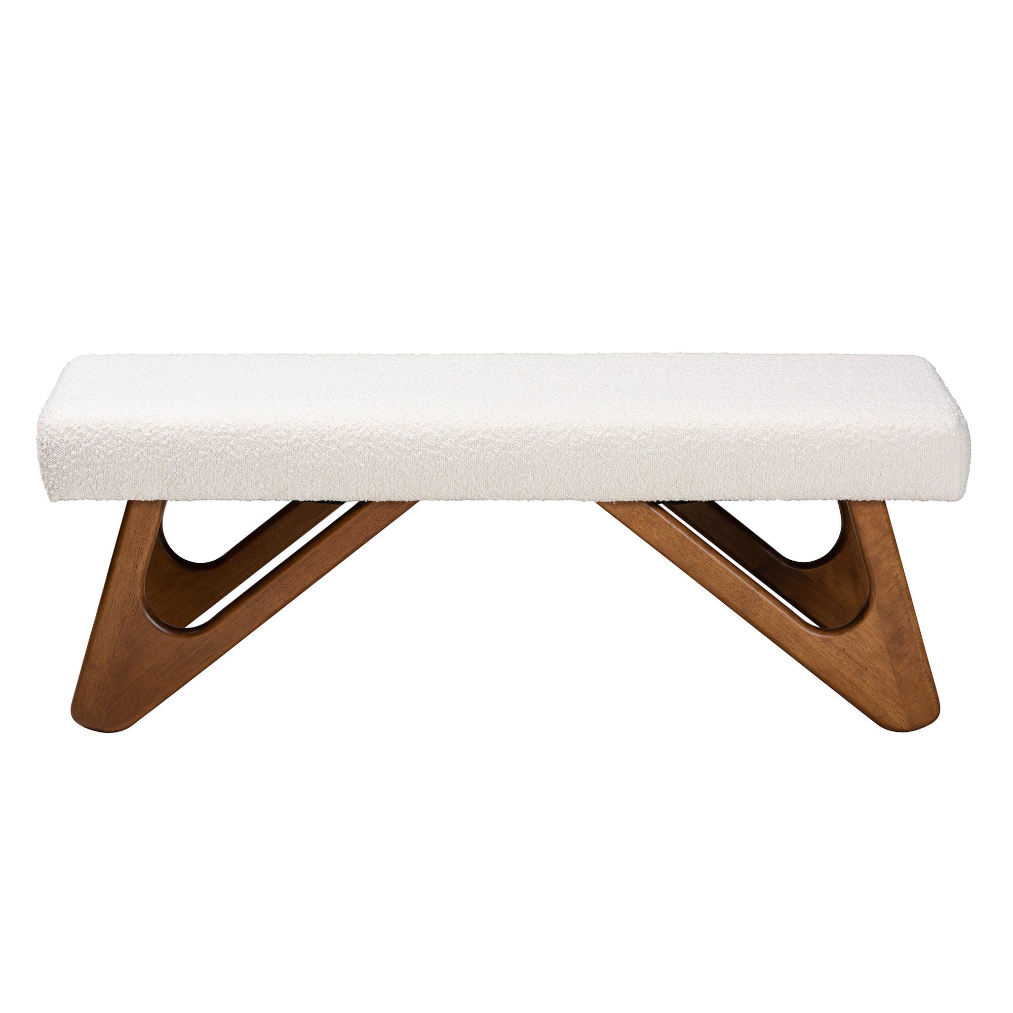 Baxton Studio Rika Bench, , large