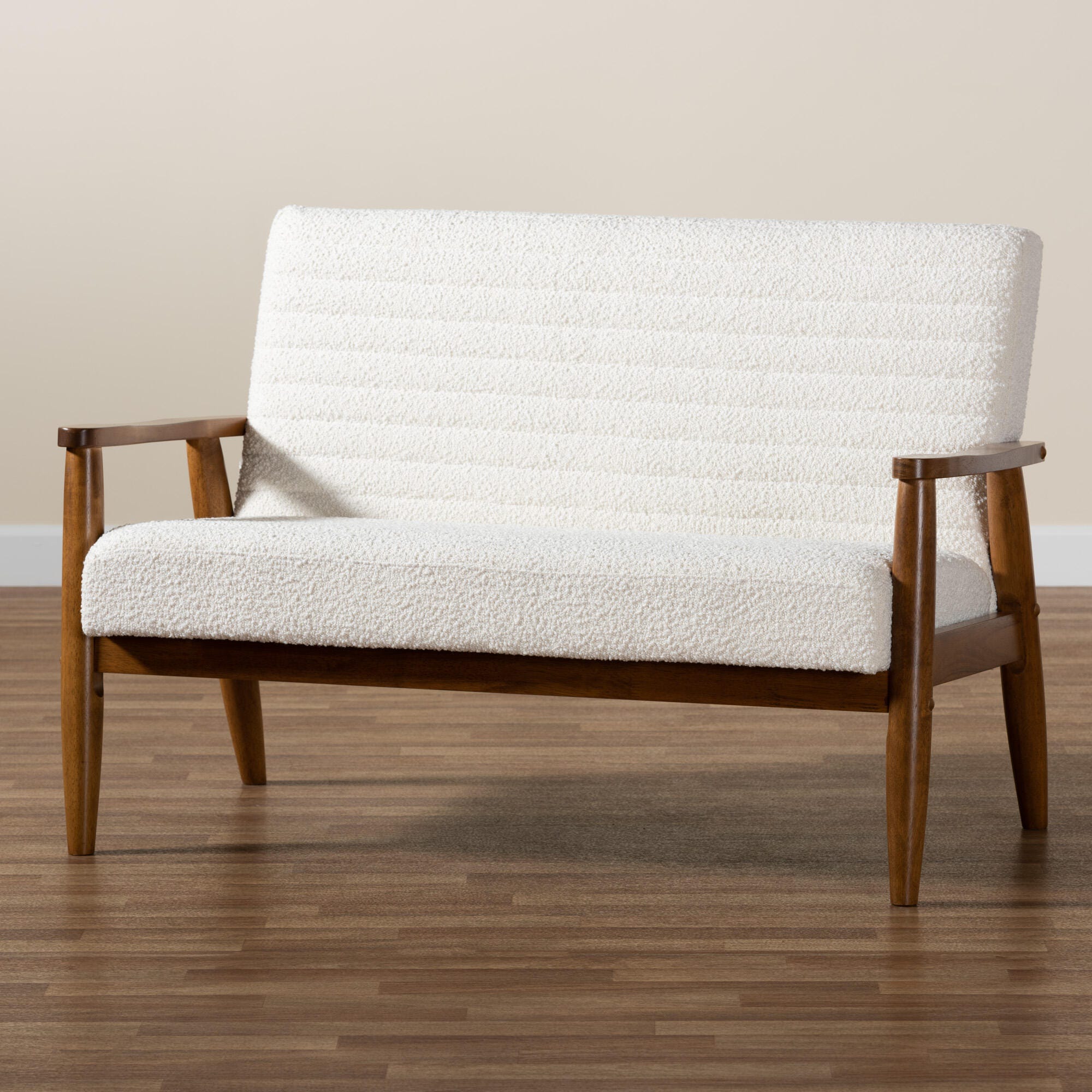 Baxton Studio Stratton Loveseat, , large