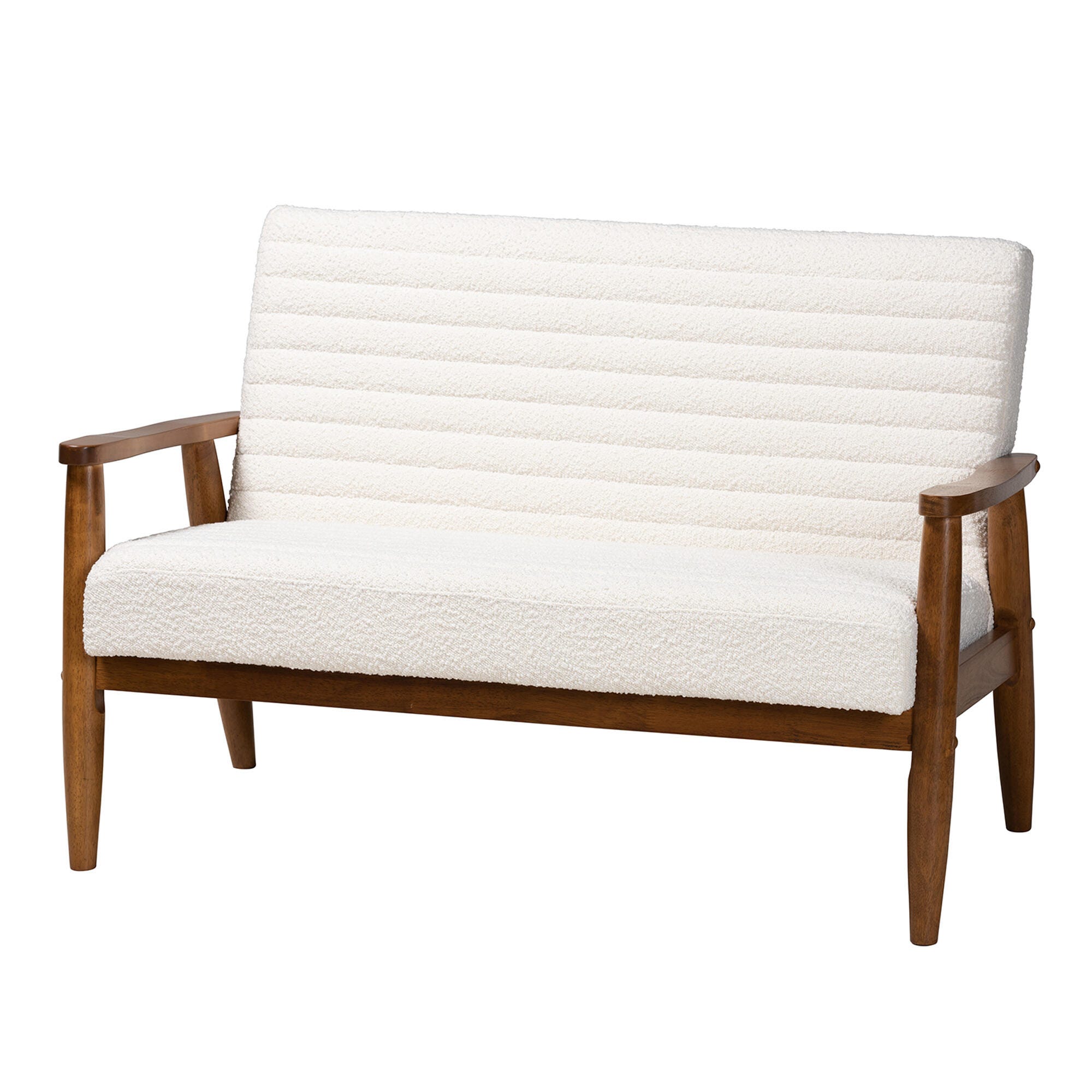 Baxton Studio Stratton Loveseat, , large