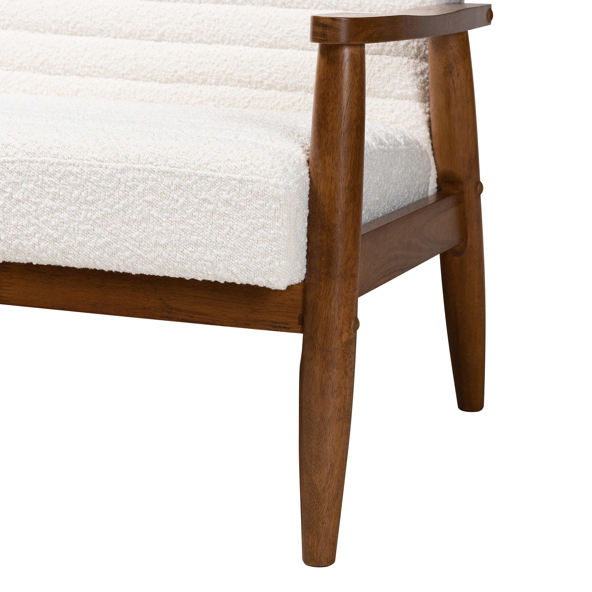 Baxton Studio Stratton Loveseat, , large