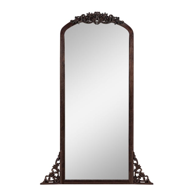 Delfina 64" Tall Carved Full Length Mirror