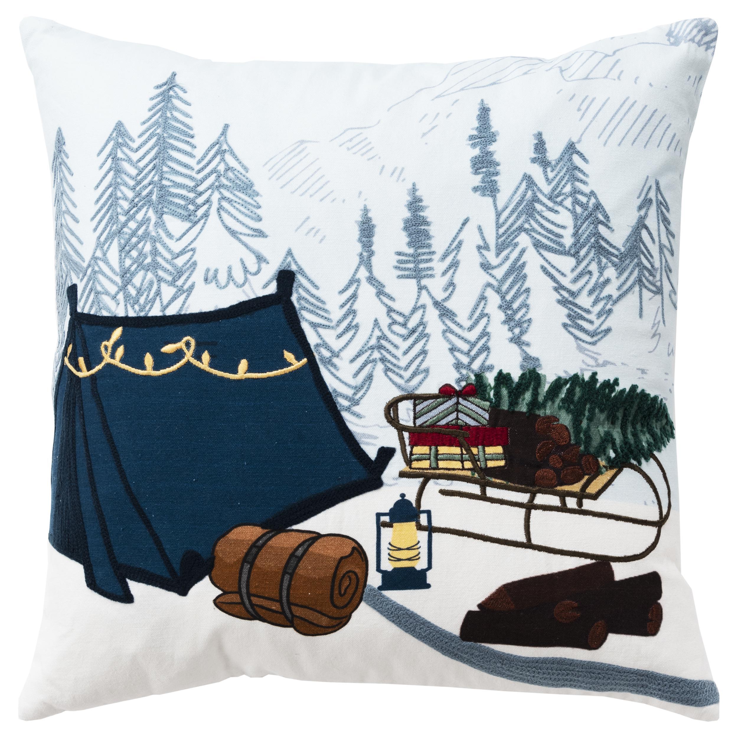 Rizzy Home Cozy Campsite Pillow, , large