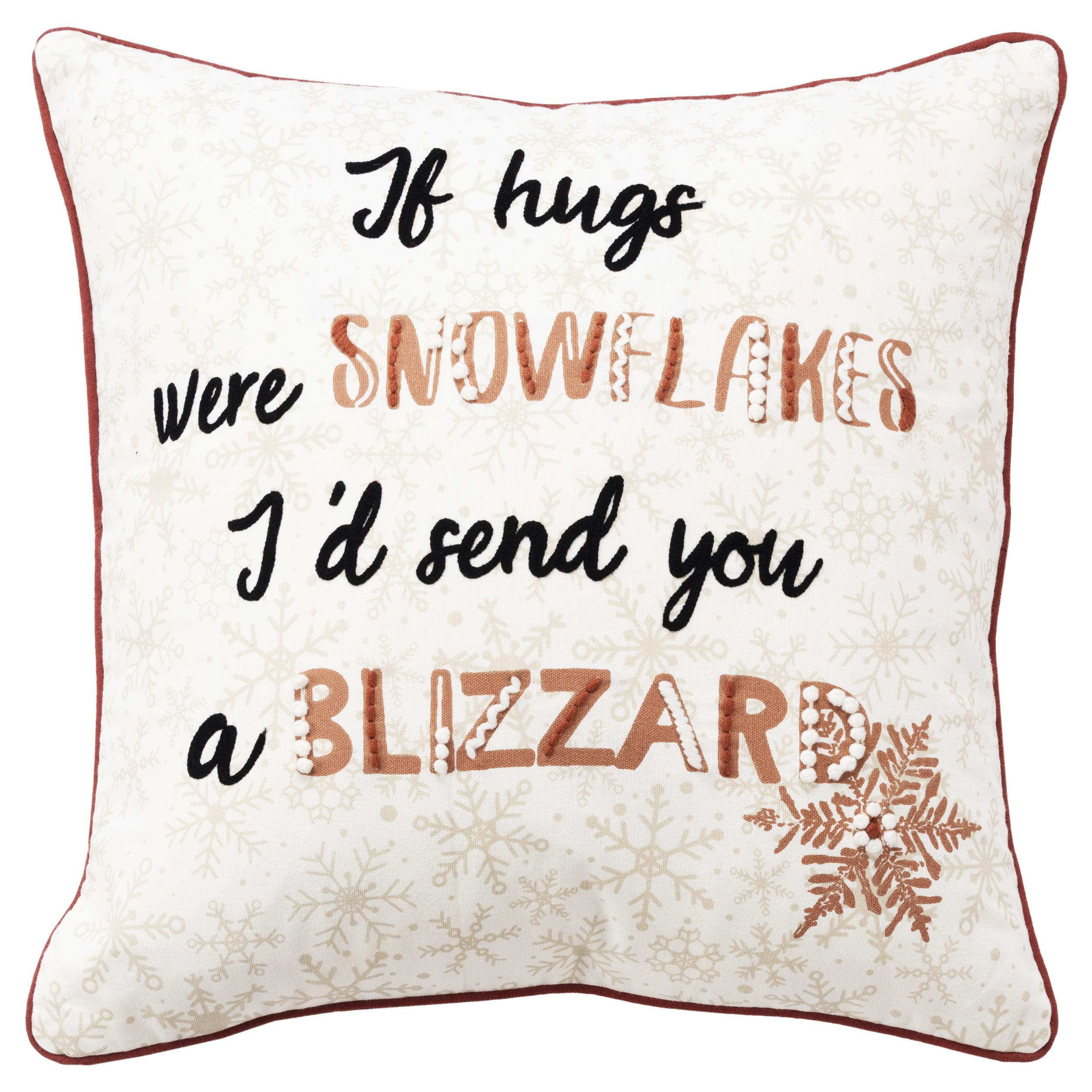 Rizzy Home Blizzard Pillow, , large