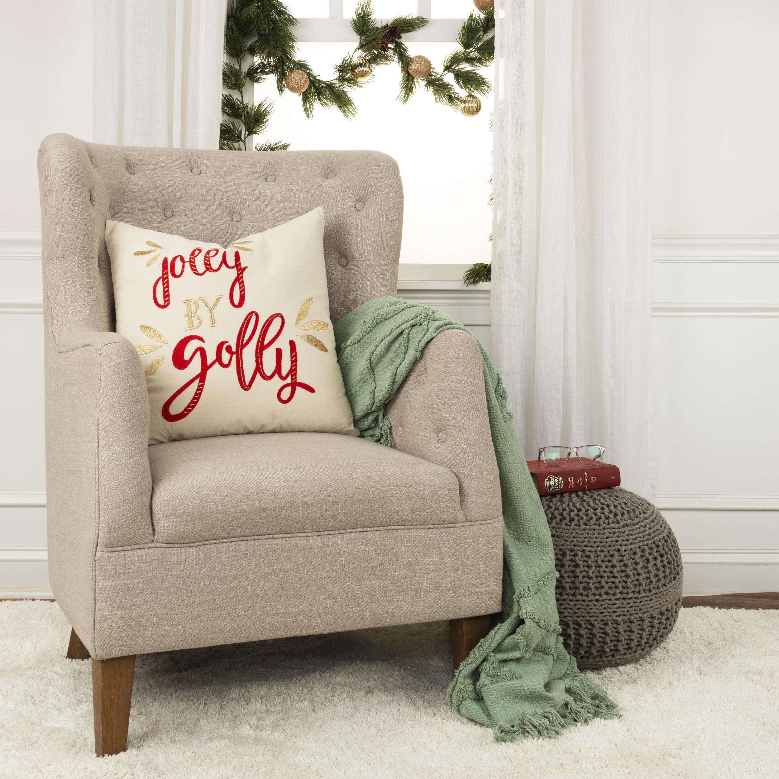 Rizzy Home Jolly Pillow, , rollover