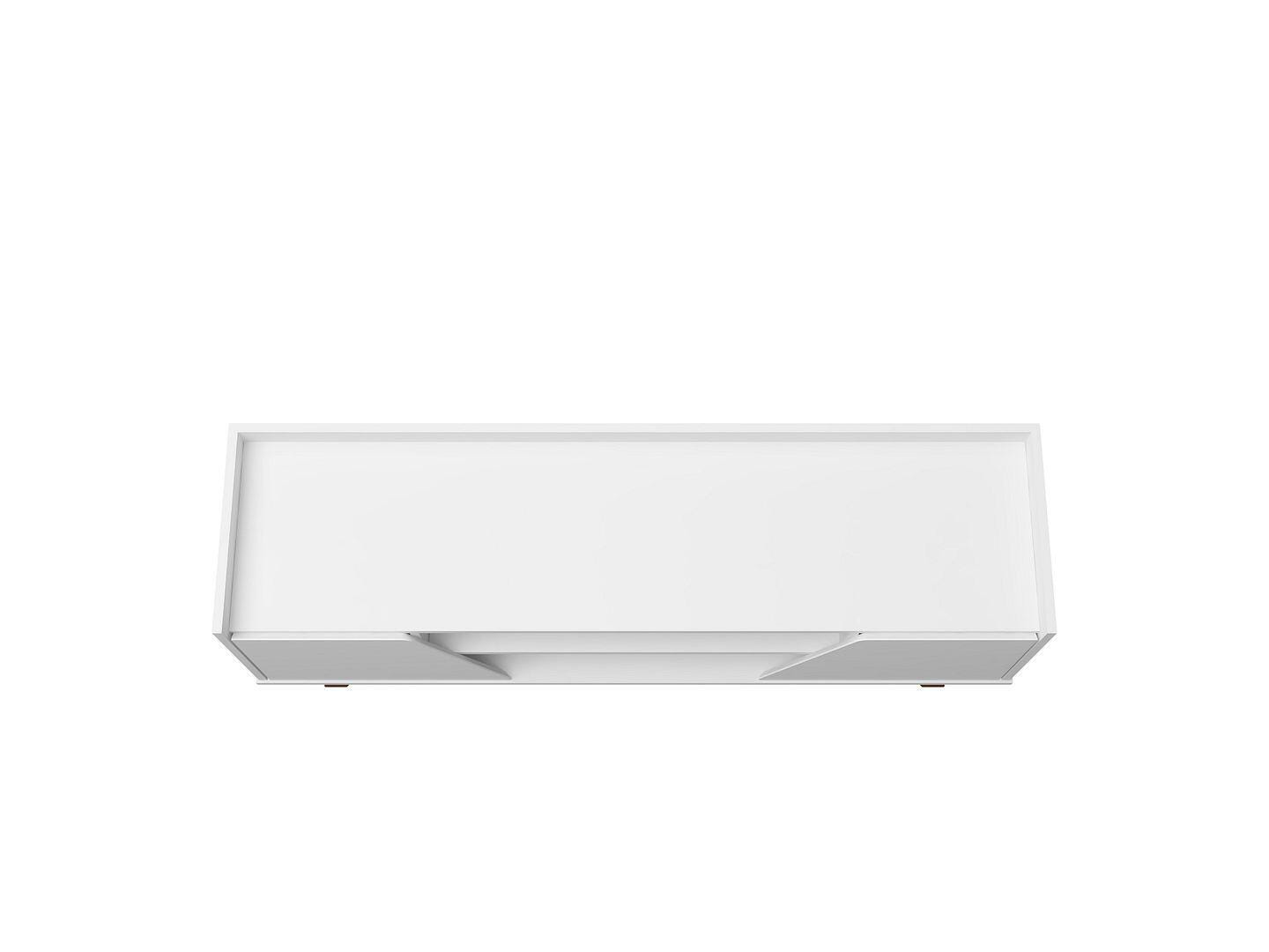 Manhattan Comfort Marcus 53" TV Stand, White, large