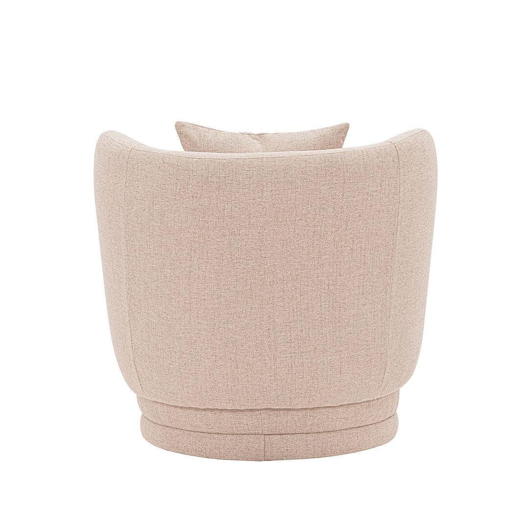 Manhattan Comfort Siri Accent Chair, Wheat, large