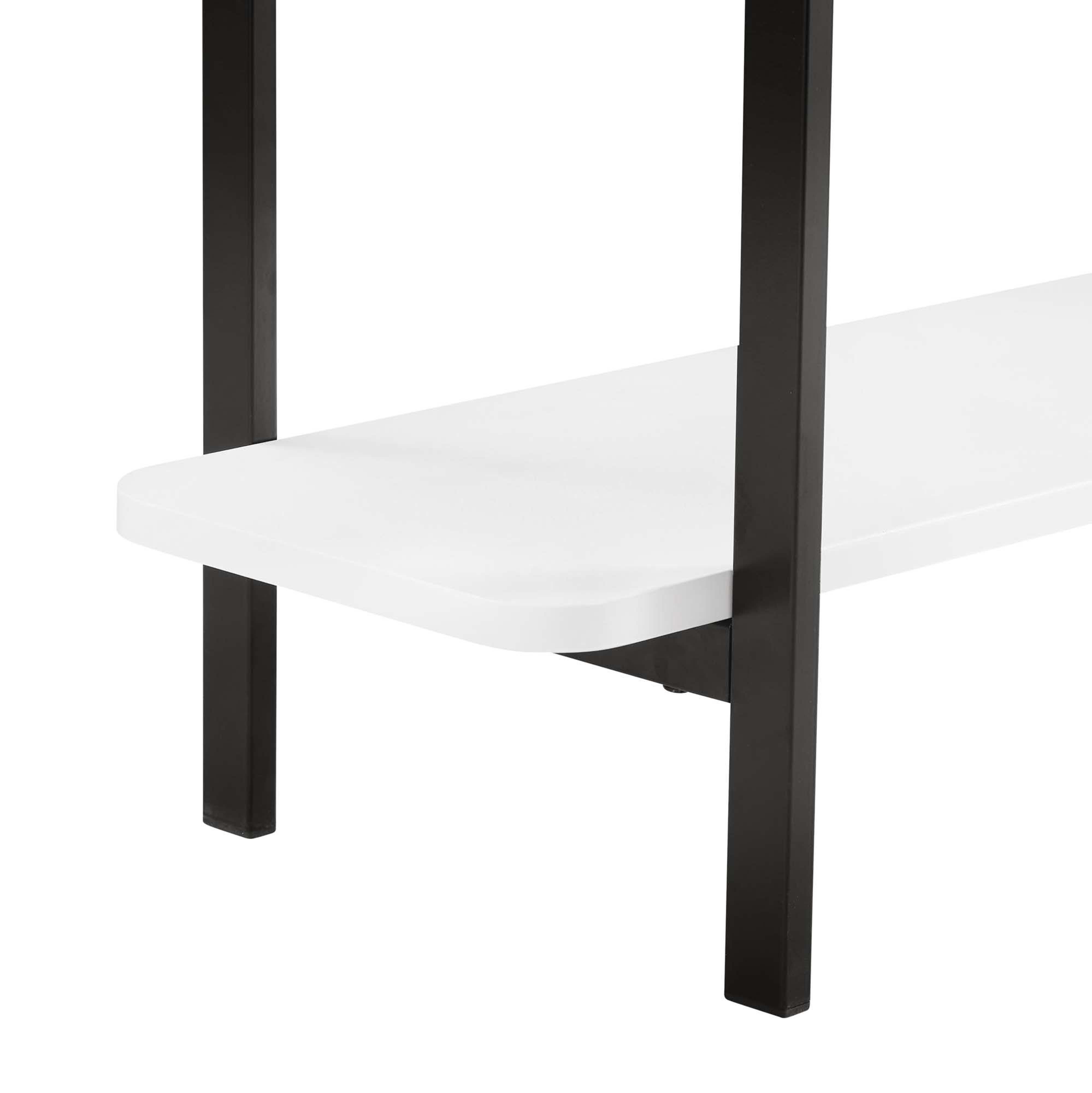 Manhattan Comfort Celine Console Table, White, large